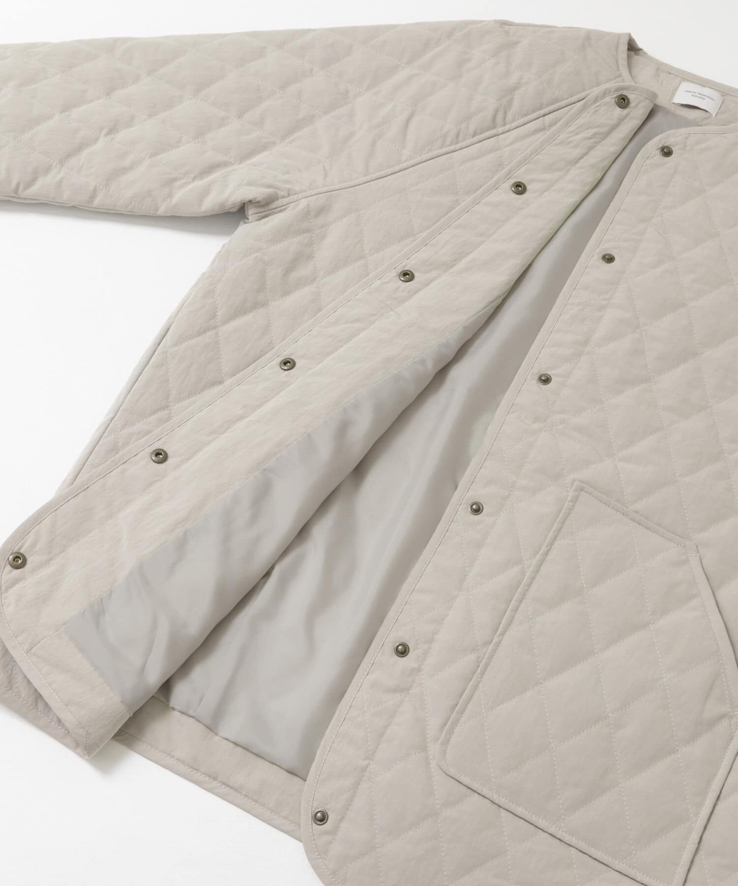 URBAN RESEARCH DOORS「『撥水』カポックキルトミドルジャケット」|ダウン|