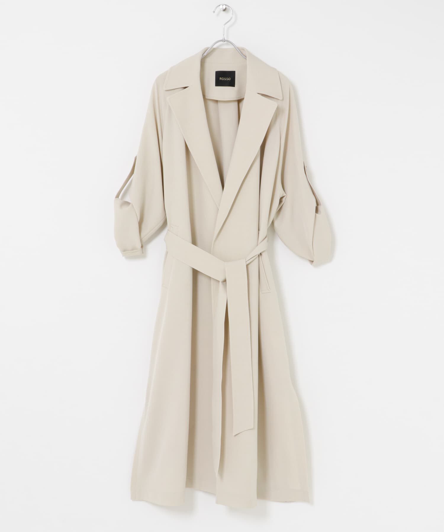 URBAN RESEARCH ROSSO「撥水 ロングガウンコート」|トレンチコート|