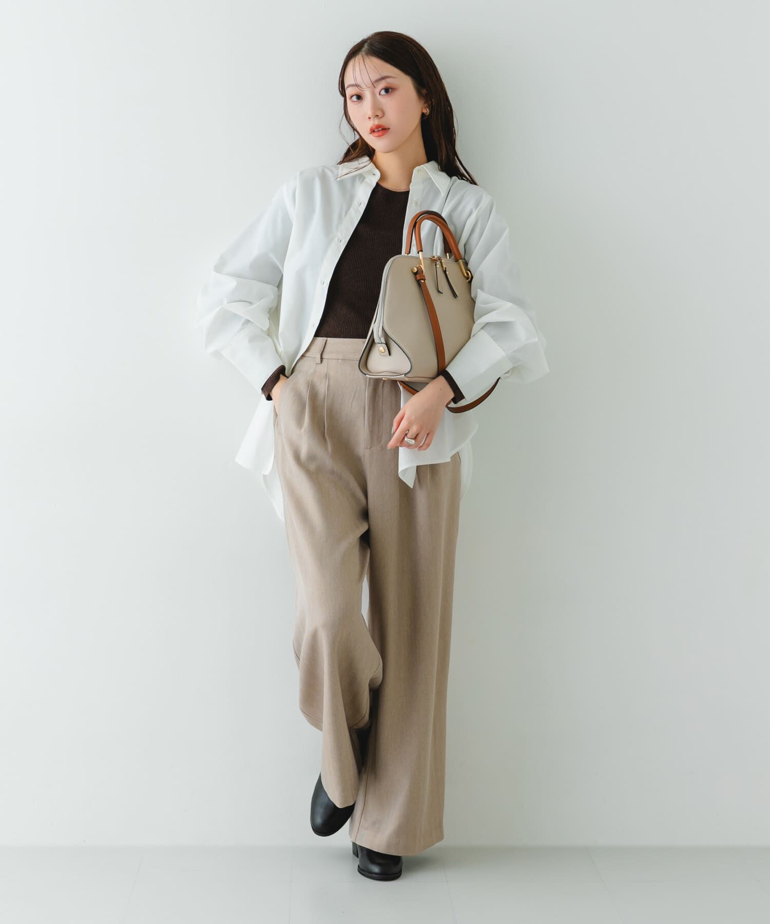 RODE SKO「『インフルエンサーayaさんコラボ』プチ2WAYハンドバッグ」|ハンドバッグ|