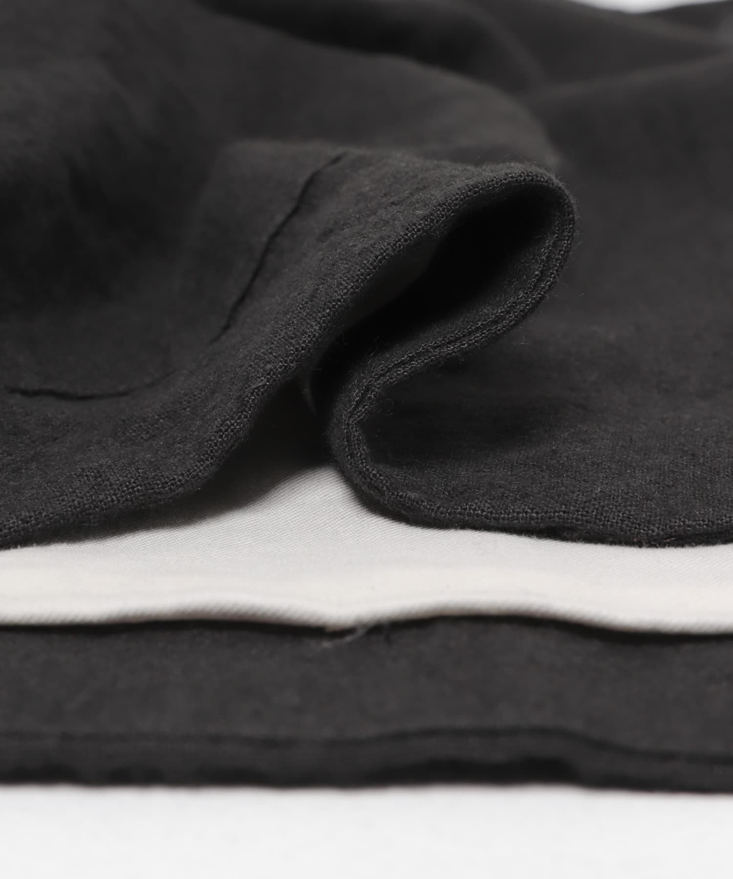 かぐれ「リネンラミーノーカラージャケット」|ノーカラージャケット|