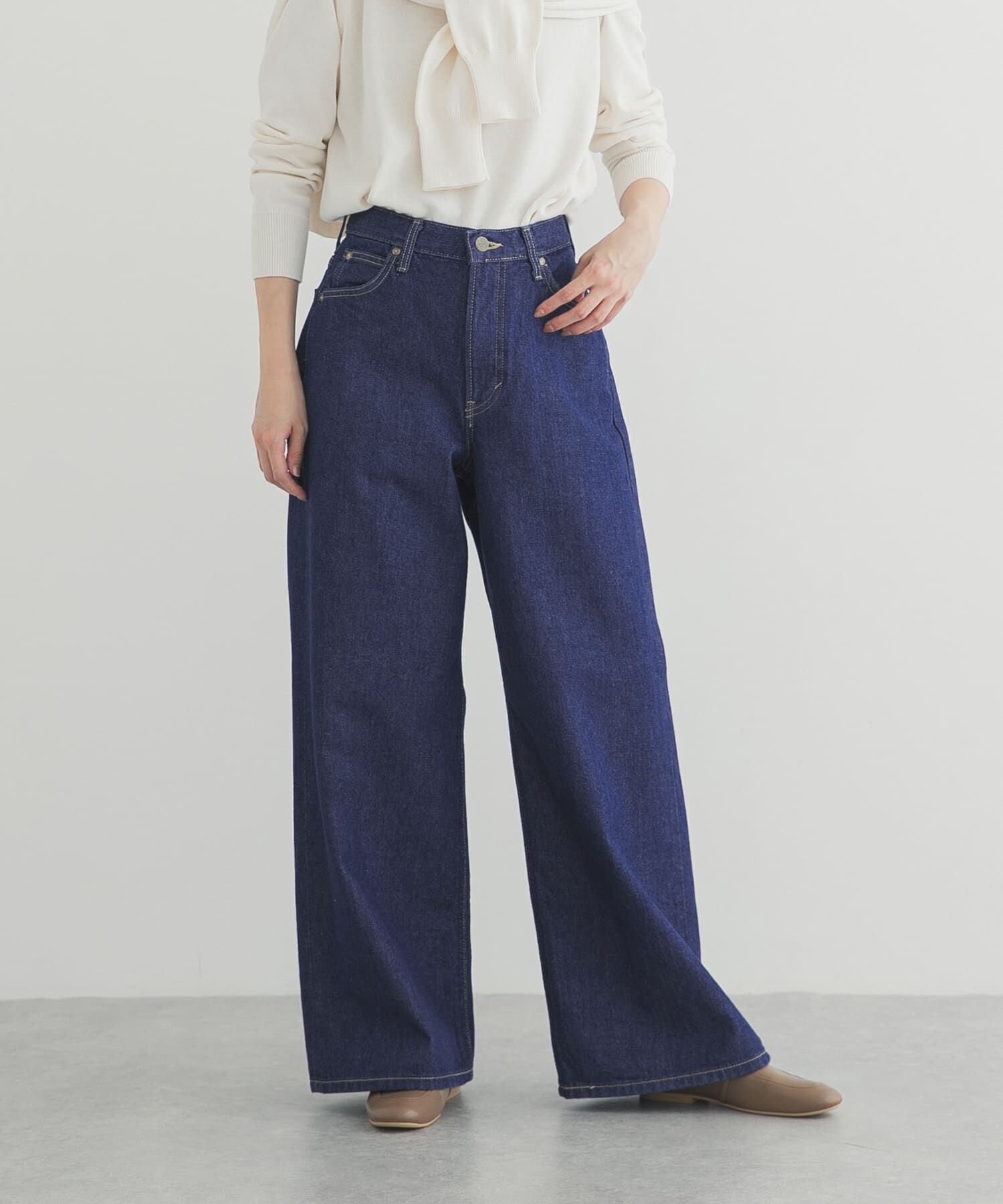 URBAN RESEARCH DOORS「『別注』Lee101&times;DOORS　WIDE PANTS」|デニム|