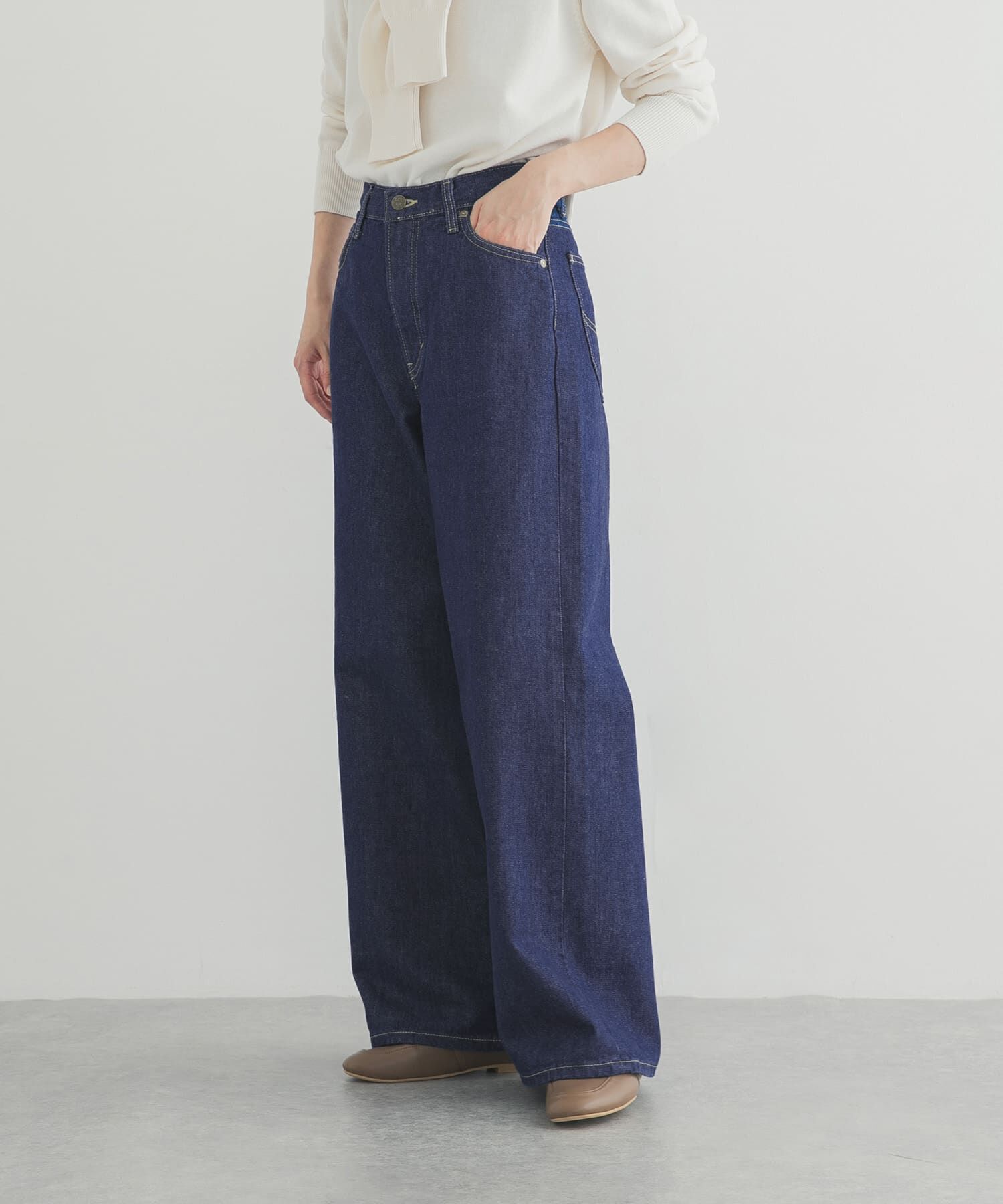 URBAN RESEARCH DOORS「『別注』Lee101&times;DOORS　WIDE PANTS」|デニム|