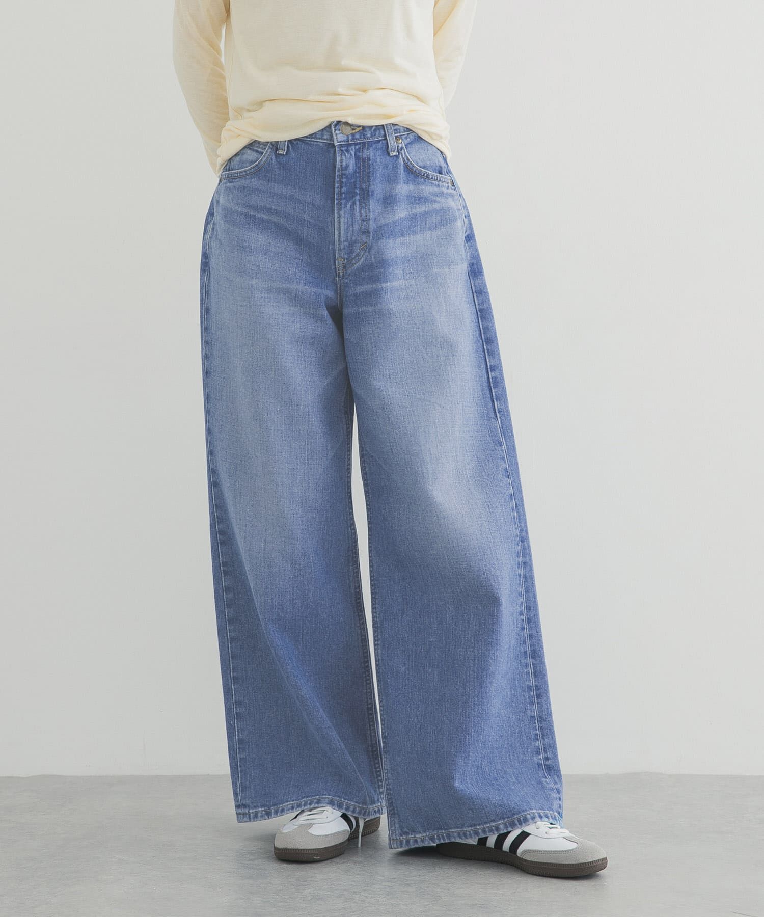 URBAN RESEARCH DOORS「『別注』Lee101&times;DOORS　WIDE PANTS」|デニム|