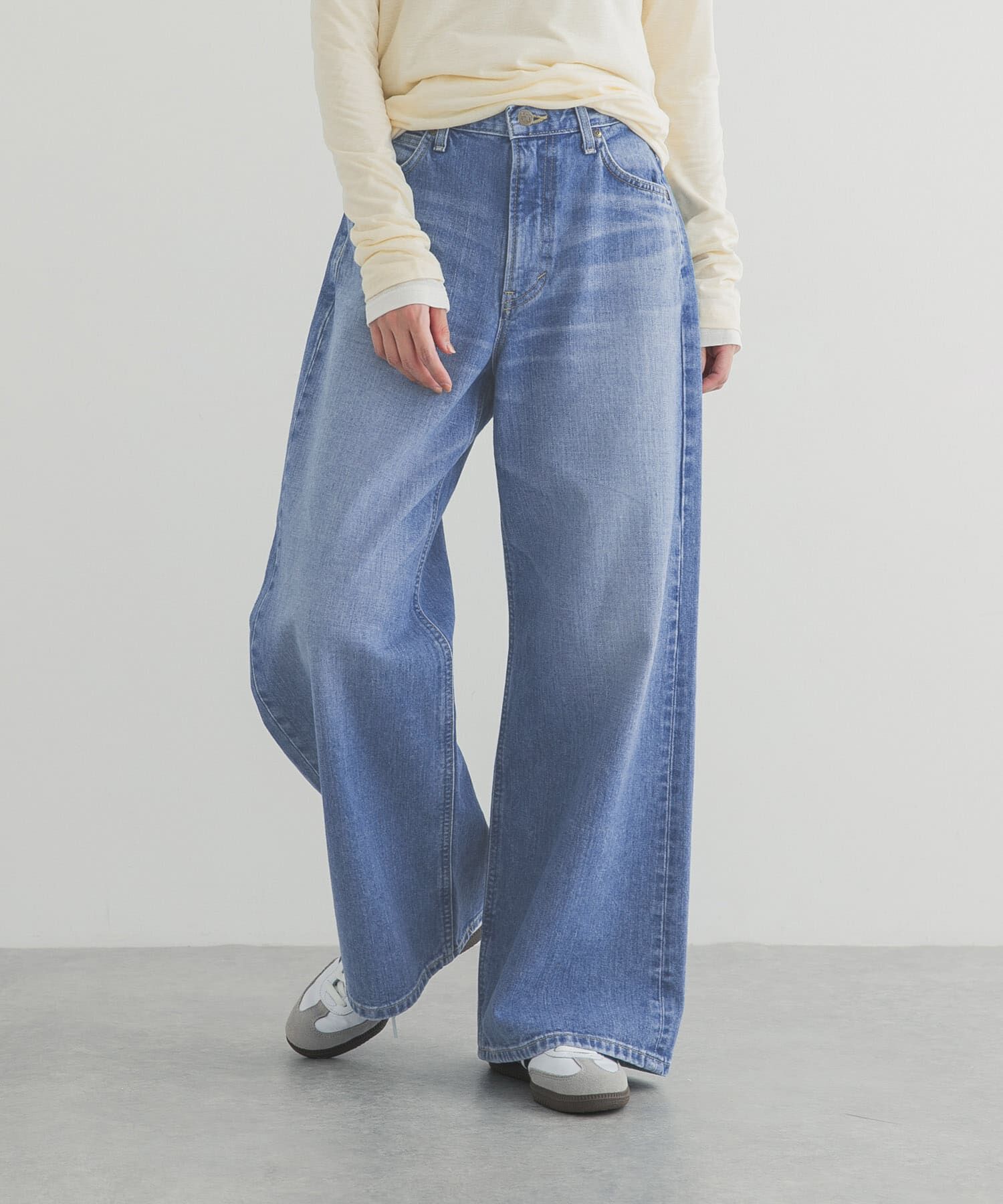 URBAN RESEARCH DOORS「『別注』Lee101&times;DOORS　WIDE PANTS」|デニム|