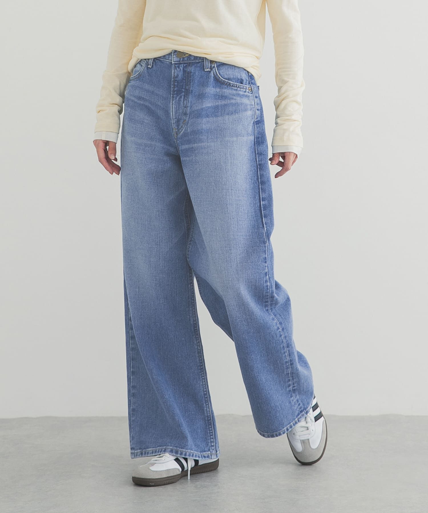 URBAN RESEARCH DOORS「『別注』Lee101&times;DOORS　WIDE PANTS」|デニム|