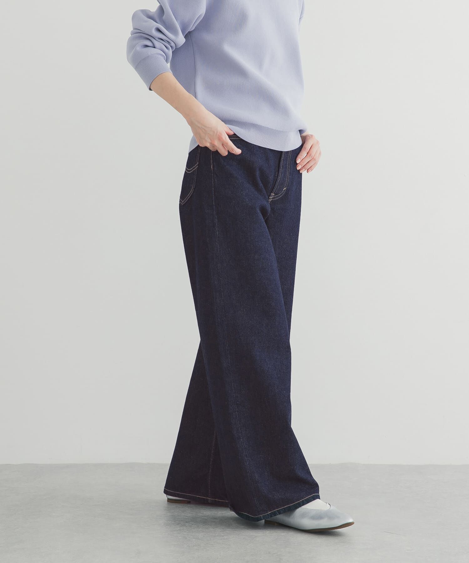 URBAN RESEARCH DOORS「『別注』Lee101&times;DOORS　WIDE PANTS」|デニム|