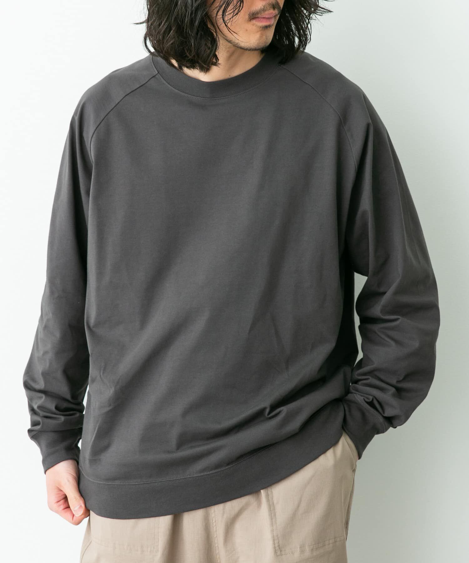 Sonny Label 「ハイスペラグランロングスリーブTシャツ」|Tシャツ・カットソー|