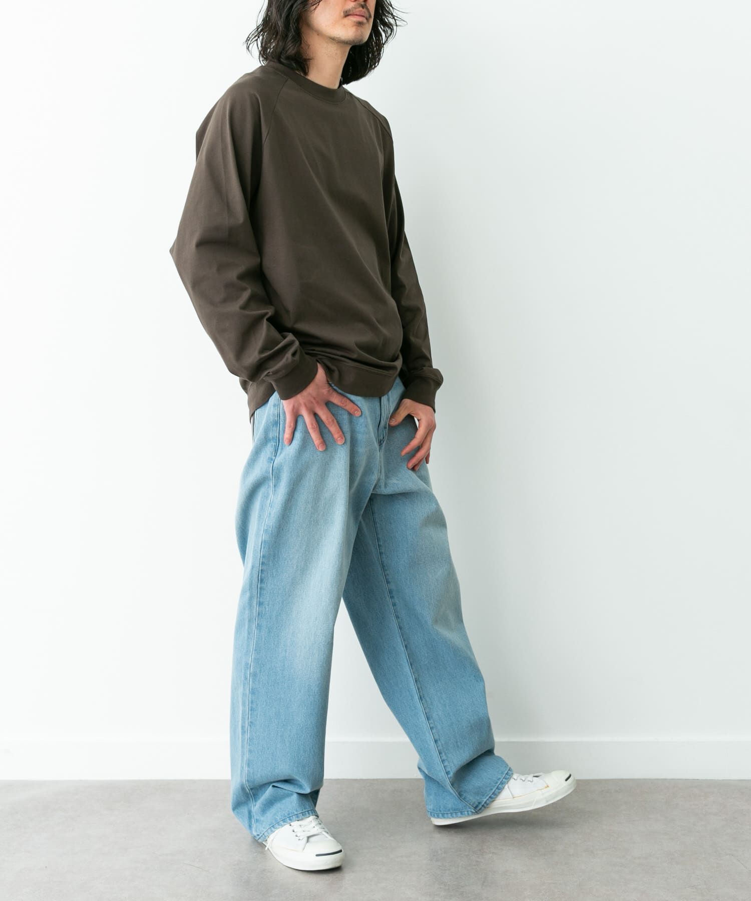 Sonny Label 「ハイスペラグランロングスリーブTシャツ」|Tシャツ・カットソー|