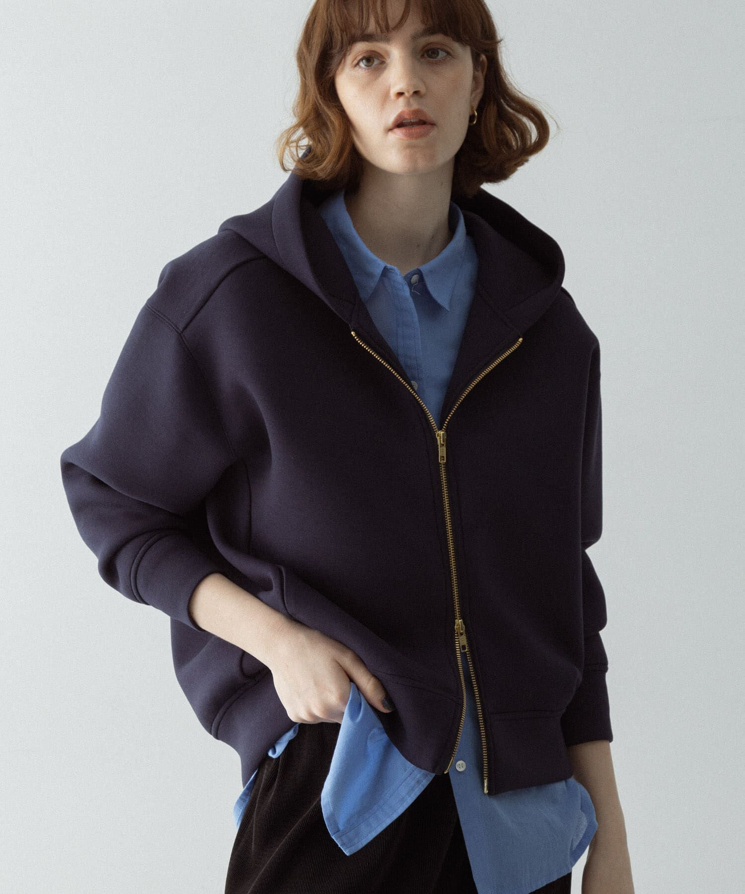 Sonny Label 「ダンボールZIPコクーンフーディー」|パーカー|