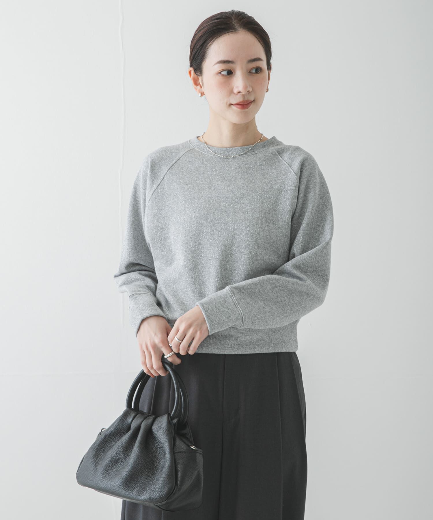 URBAN RESEARCH「ラメ裏毛スウェット」|スウェット・ジャージ|