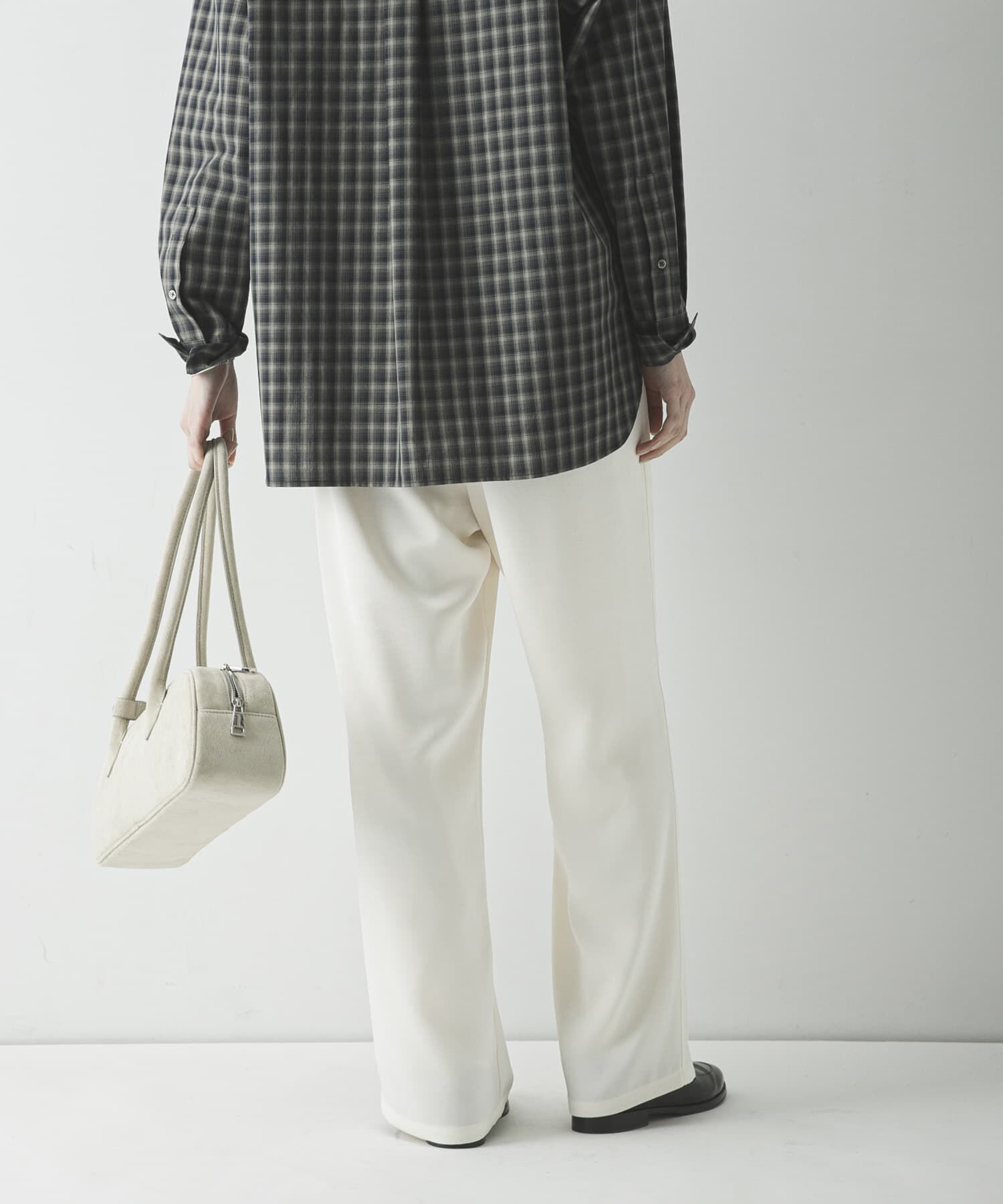 URBAN RESEARCH「サテンイージーセミフレアパンツ」|その他|