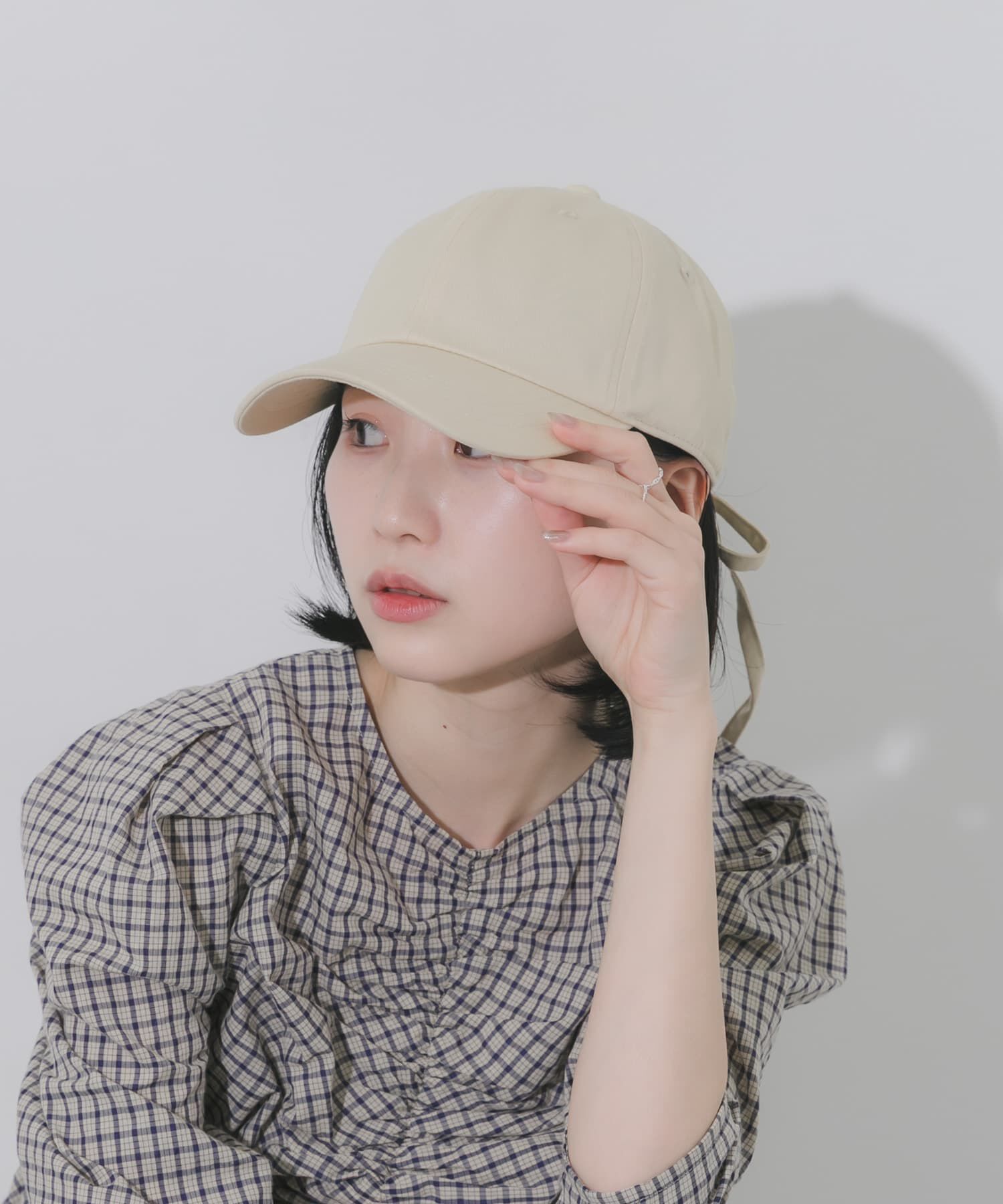 SMELLY「バックリボンキャップ」|キャップ・キャスケット|