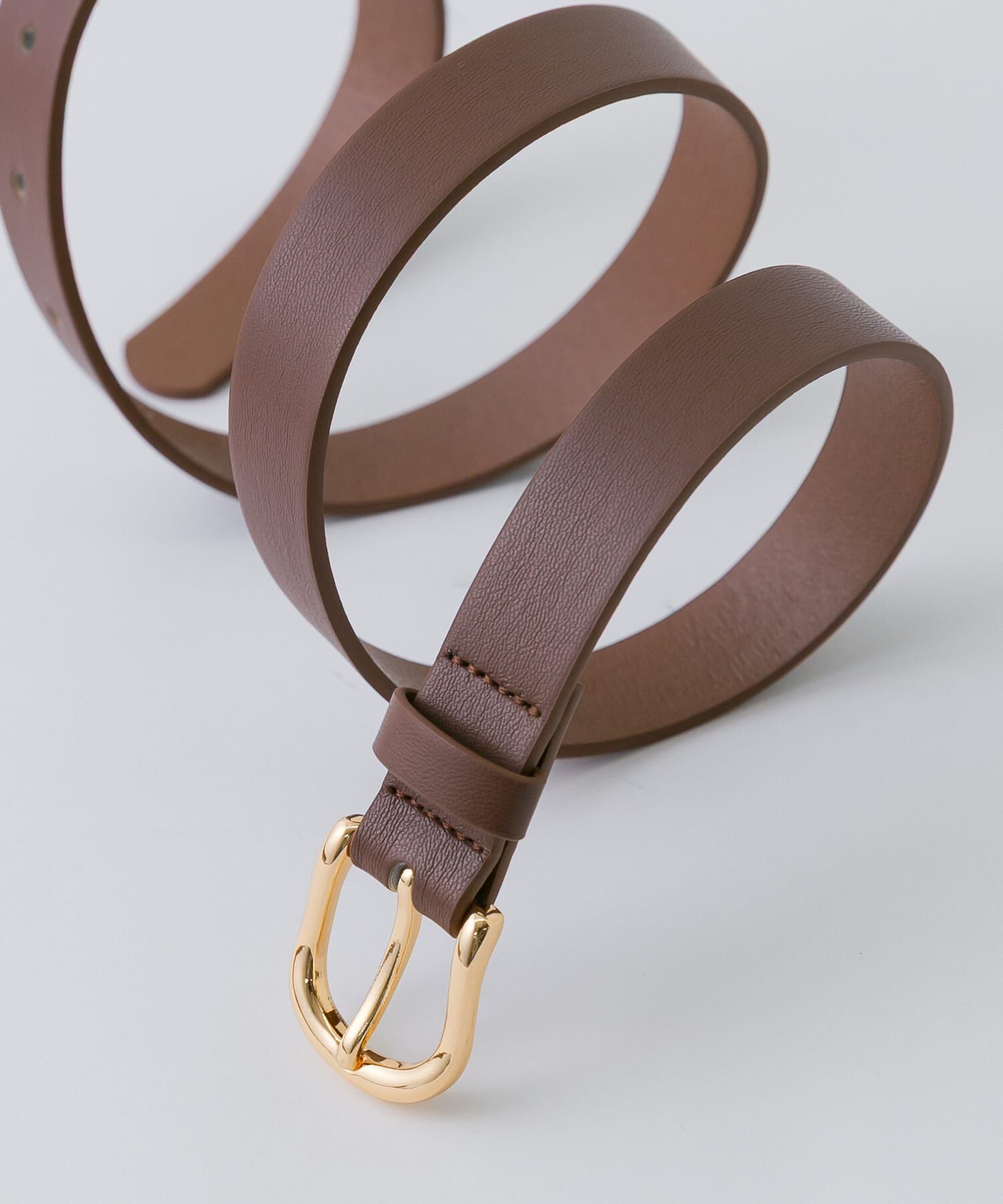 SMELLY「プレーンバックルベルト」|ベルト|