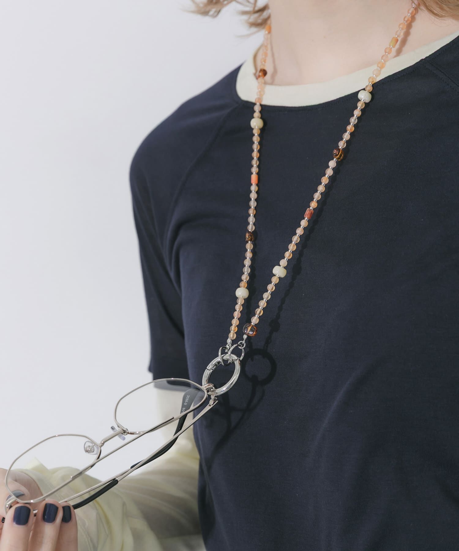 SMELLY「マルチビーズメガネホルダー」|メガネ|