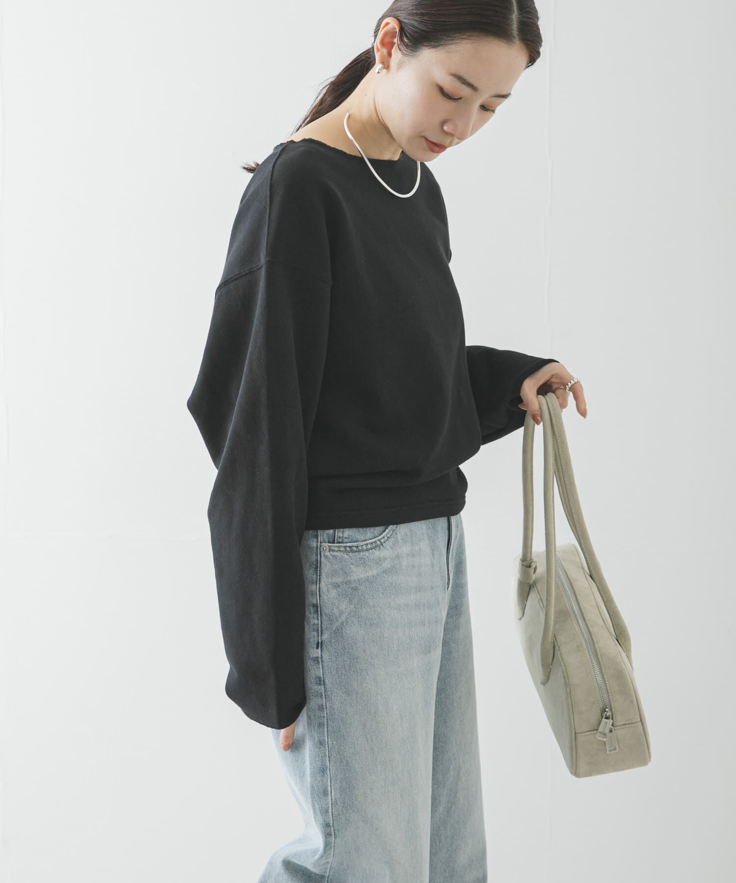 URBAN RESEARCH「カットオフショートスウェット」|スウェット・ジャージ|