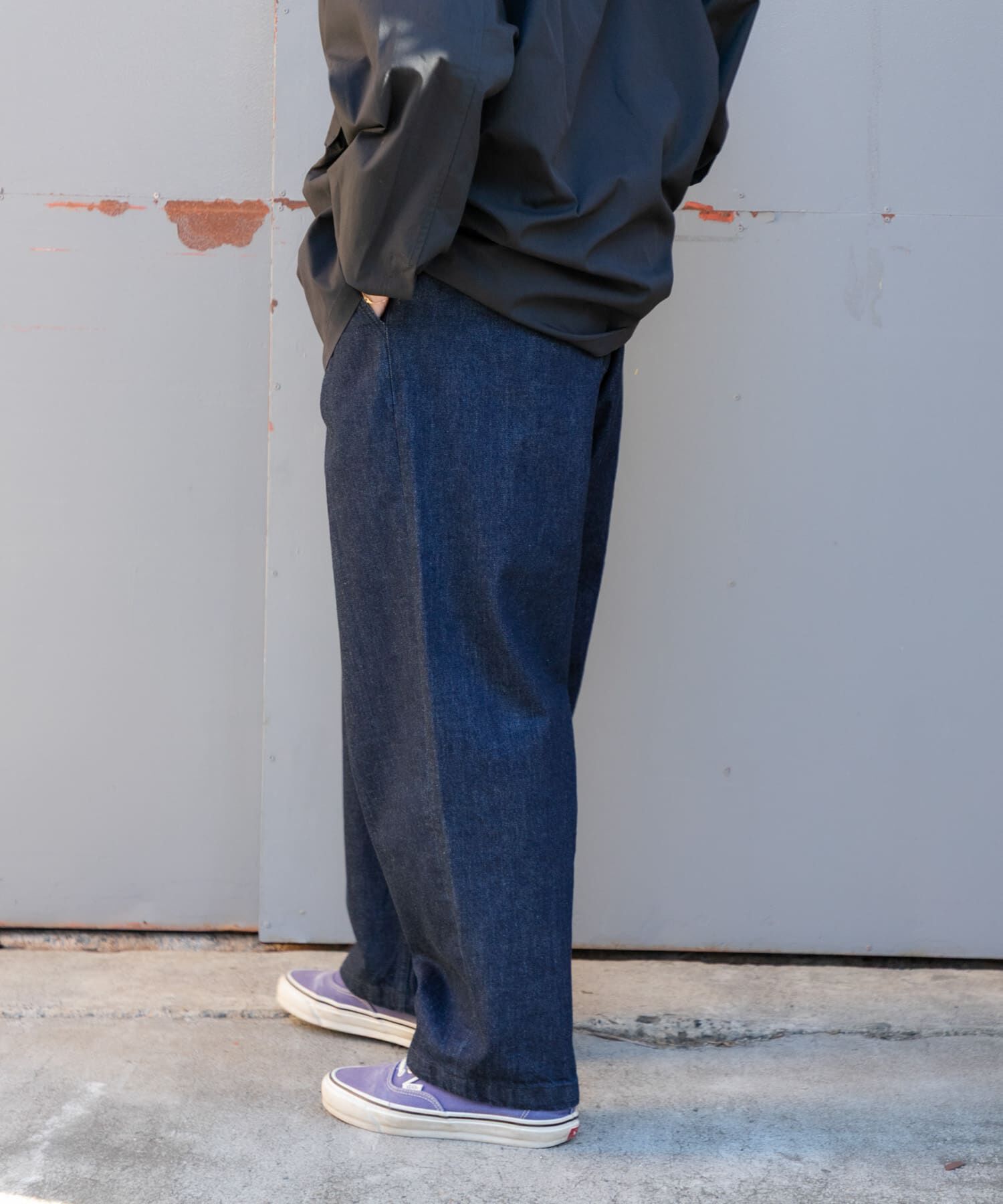 URBAN RESEARCH「Wide Dad　DAD EASY WIDE DENIM PANTS」|デニム|