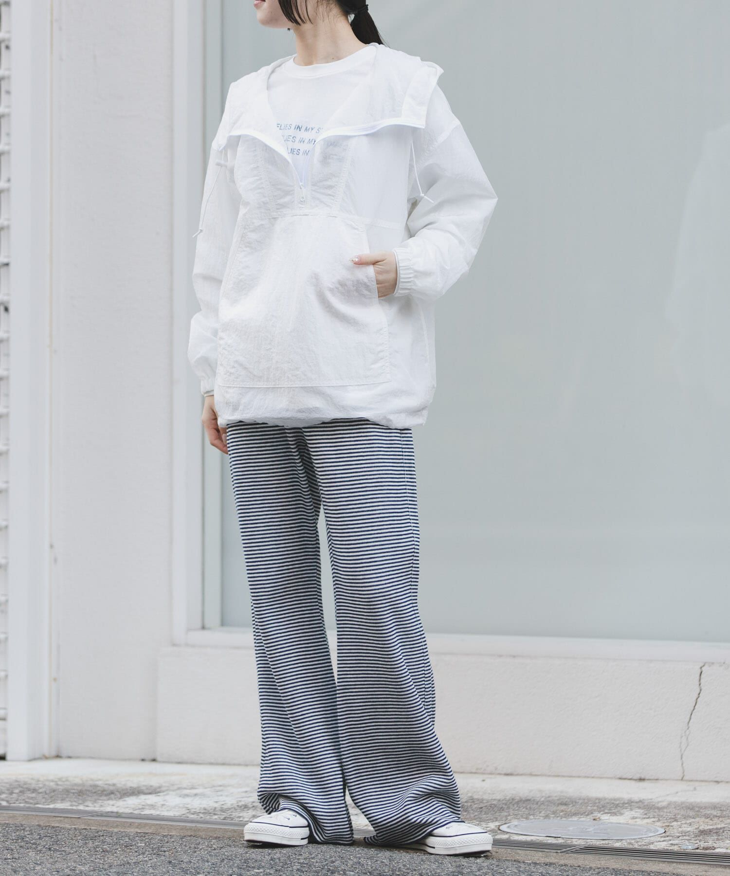 URBAN RESEARCH DOORS「FORK&SPOON　シアーアノラックパーカー」|パーカー|