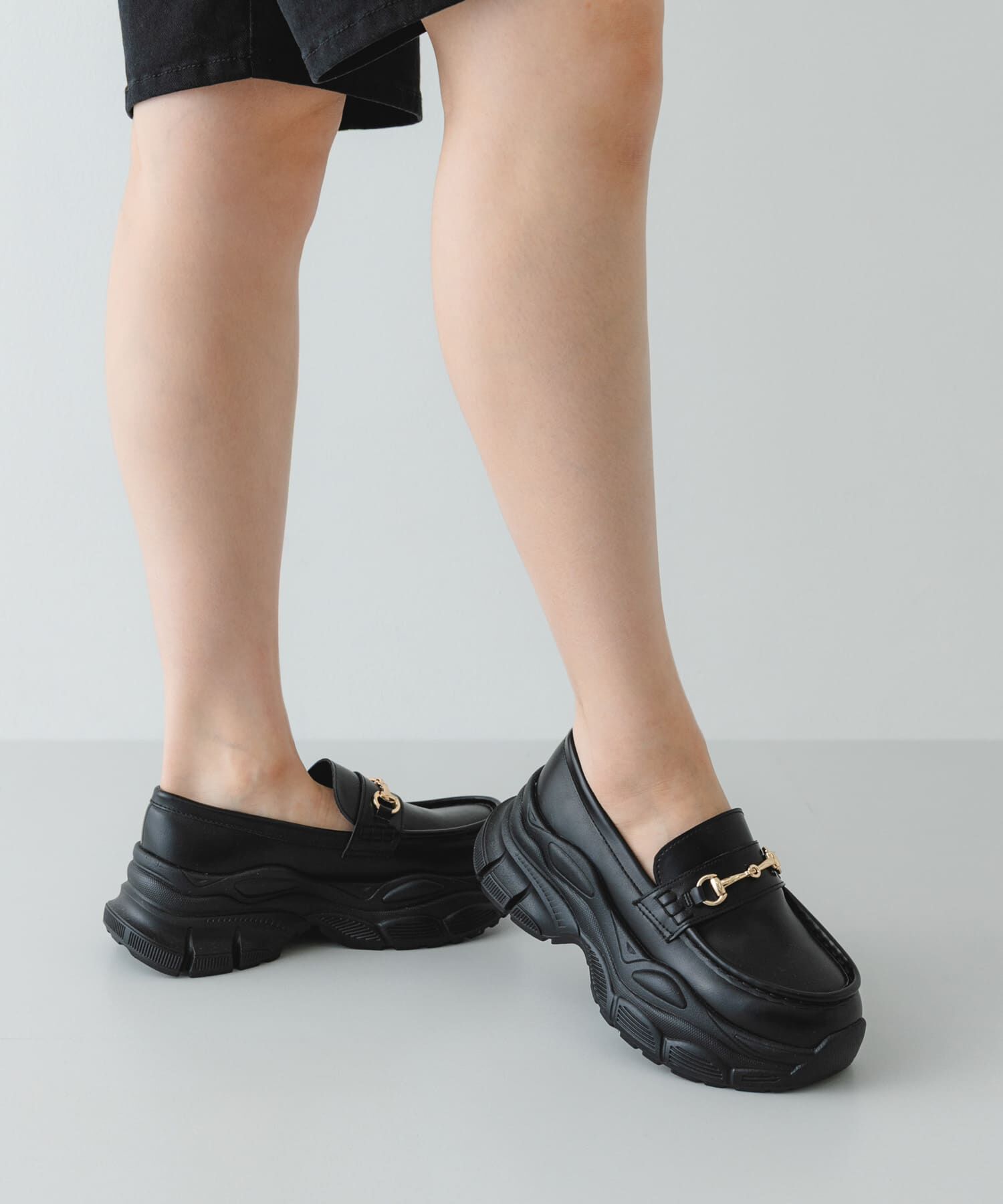 RODE SKO「ボリュームソールビットローファー」|ローファー|