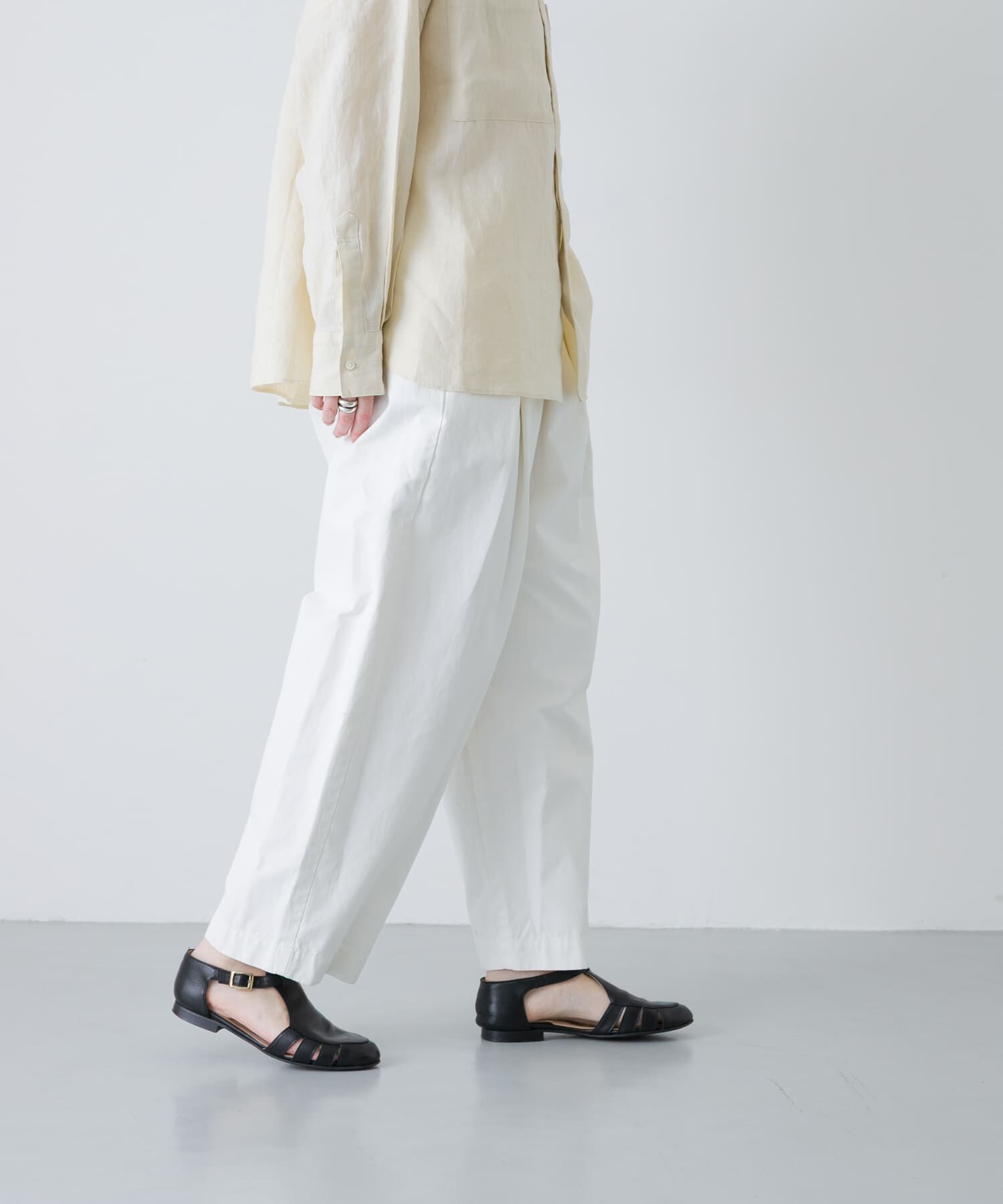 かぐれ「コットンテーパードイージーパンツ」|その他|