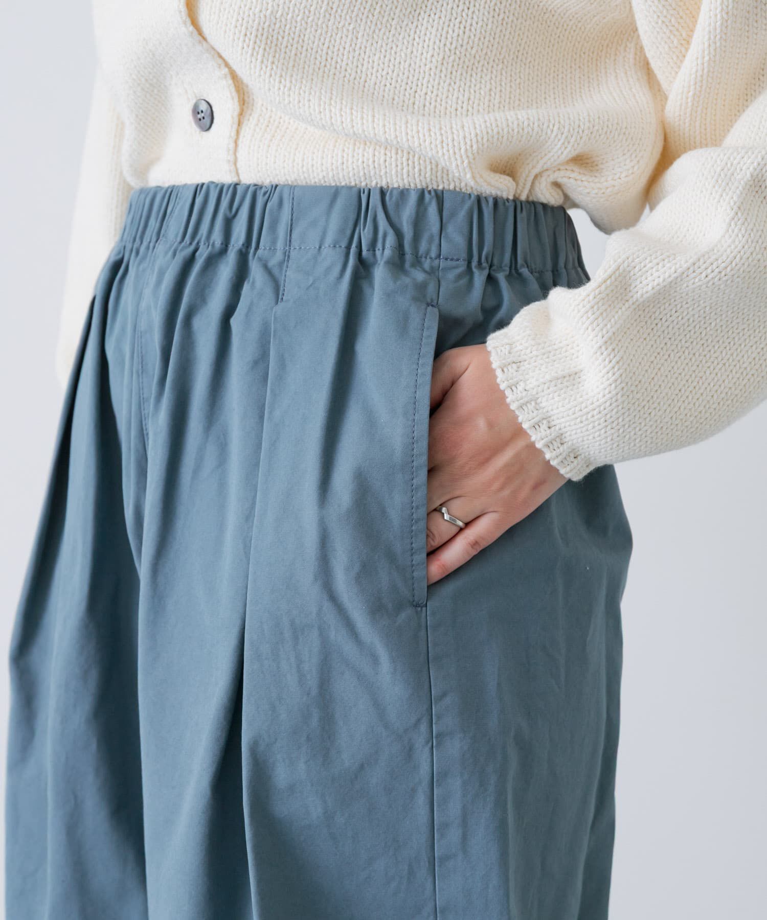 かぐれ「コットンテーパードイージーパンツ」|その他|