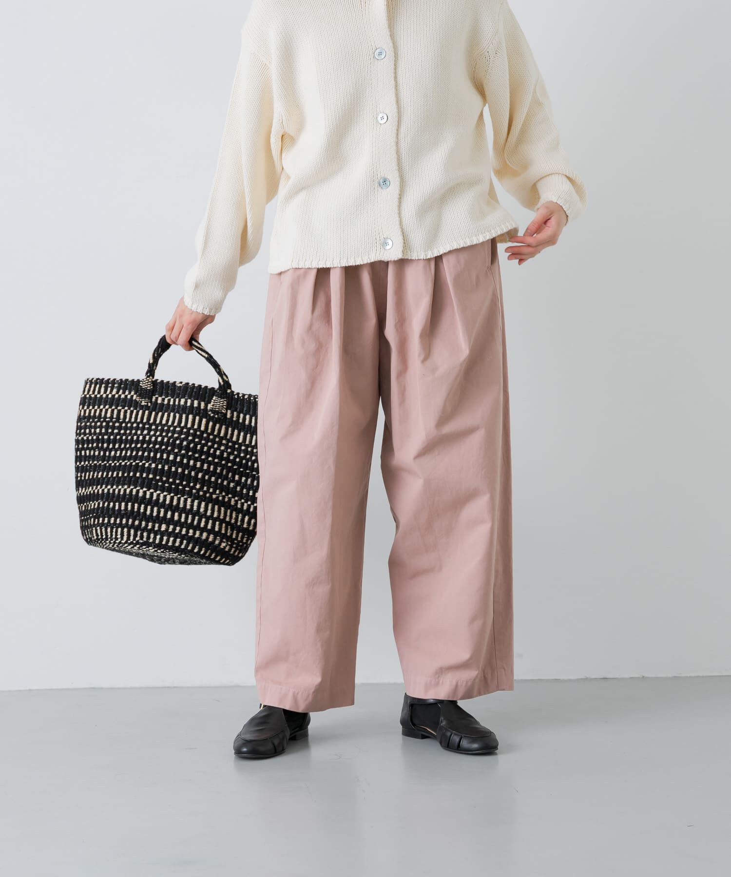 かぐれ「コットンテーパードイージーパンツ」|その他|