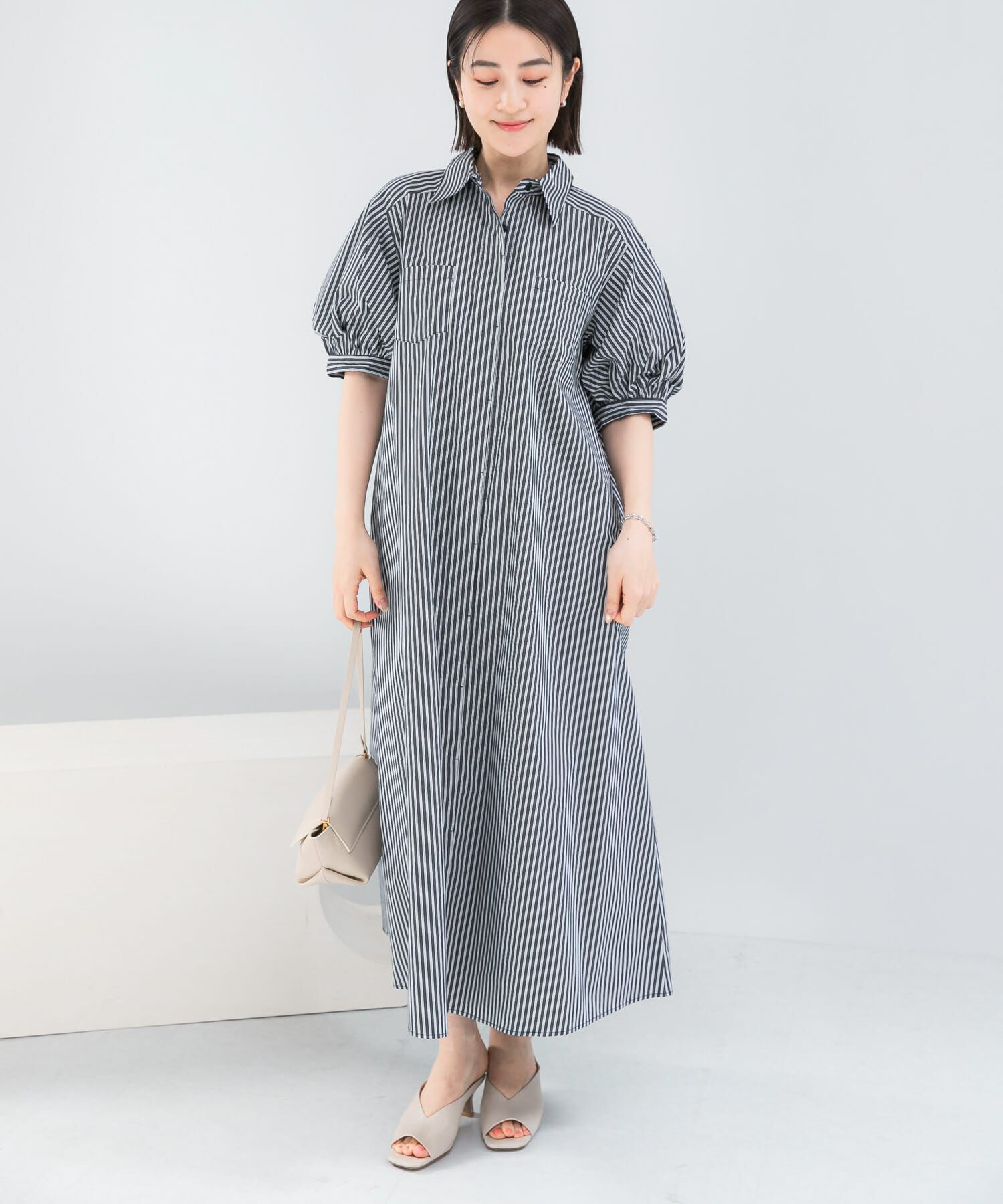 URBAN RESEARCH ROSSO「『別注』ELENDEEK&times;ROSSO　RELAXY SHIRT ONE-PIECE」|ワンピース|