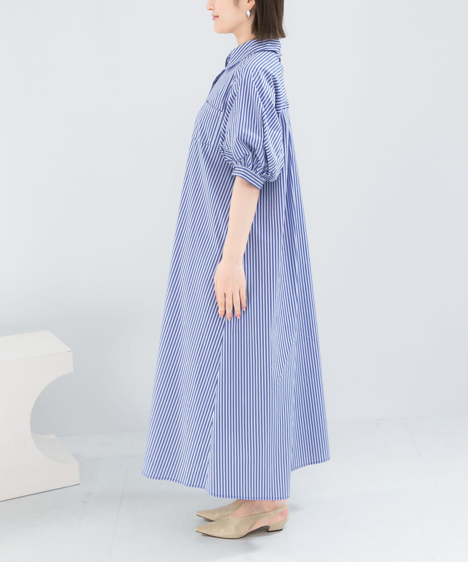 URBAN RESEARCH ROSSO「『別注』ELENDEEK&times;ROSSO　RELAXY SHIRT ONE-PIECE」|ワンピース|