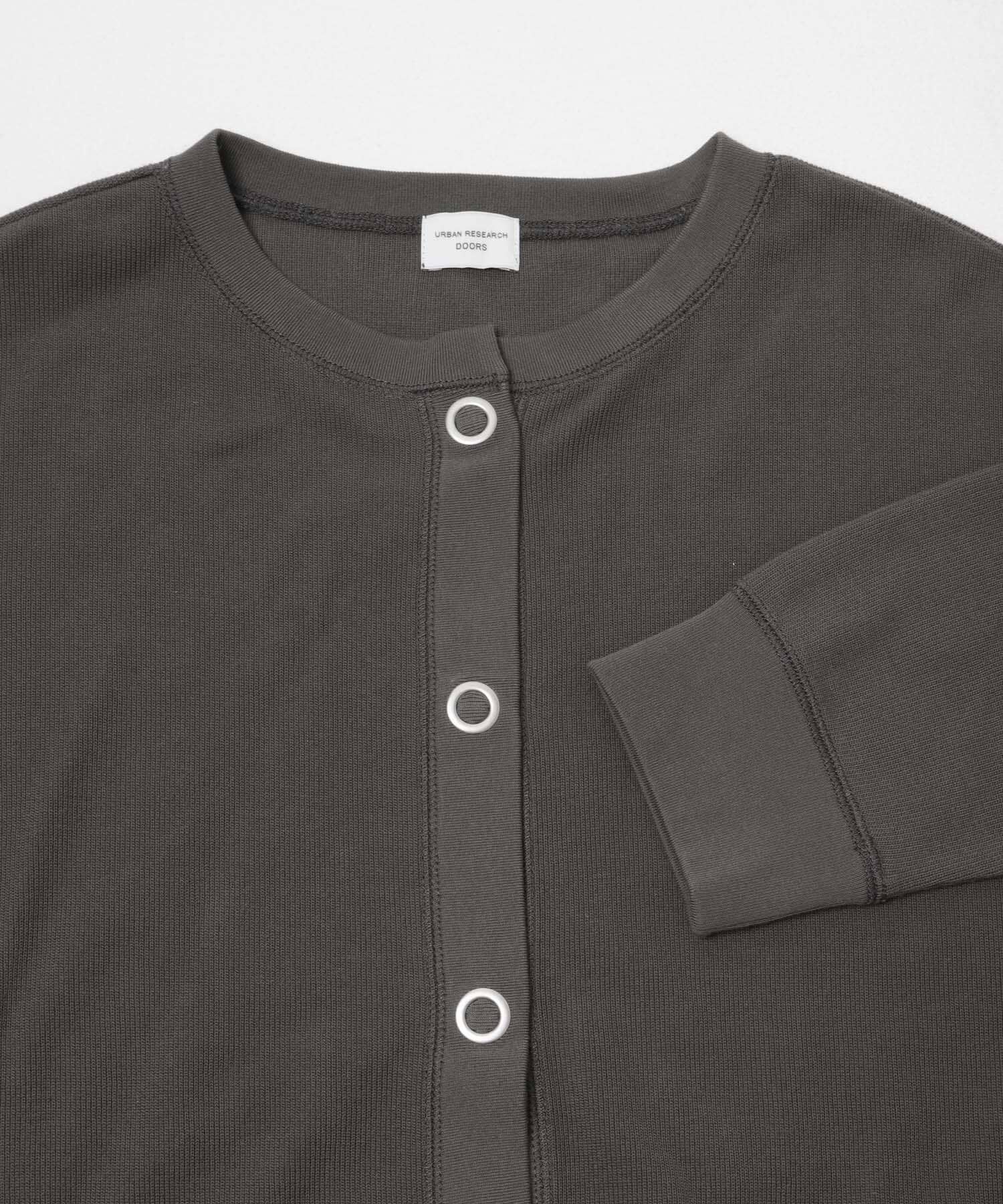 URBAN RESEARCH DOORS「ライトタックフライスカーディガン」|カーディガン|