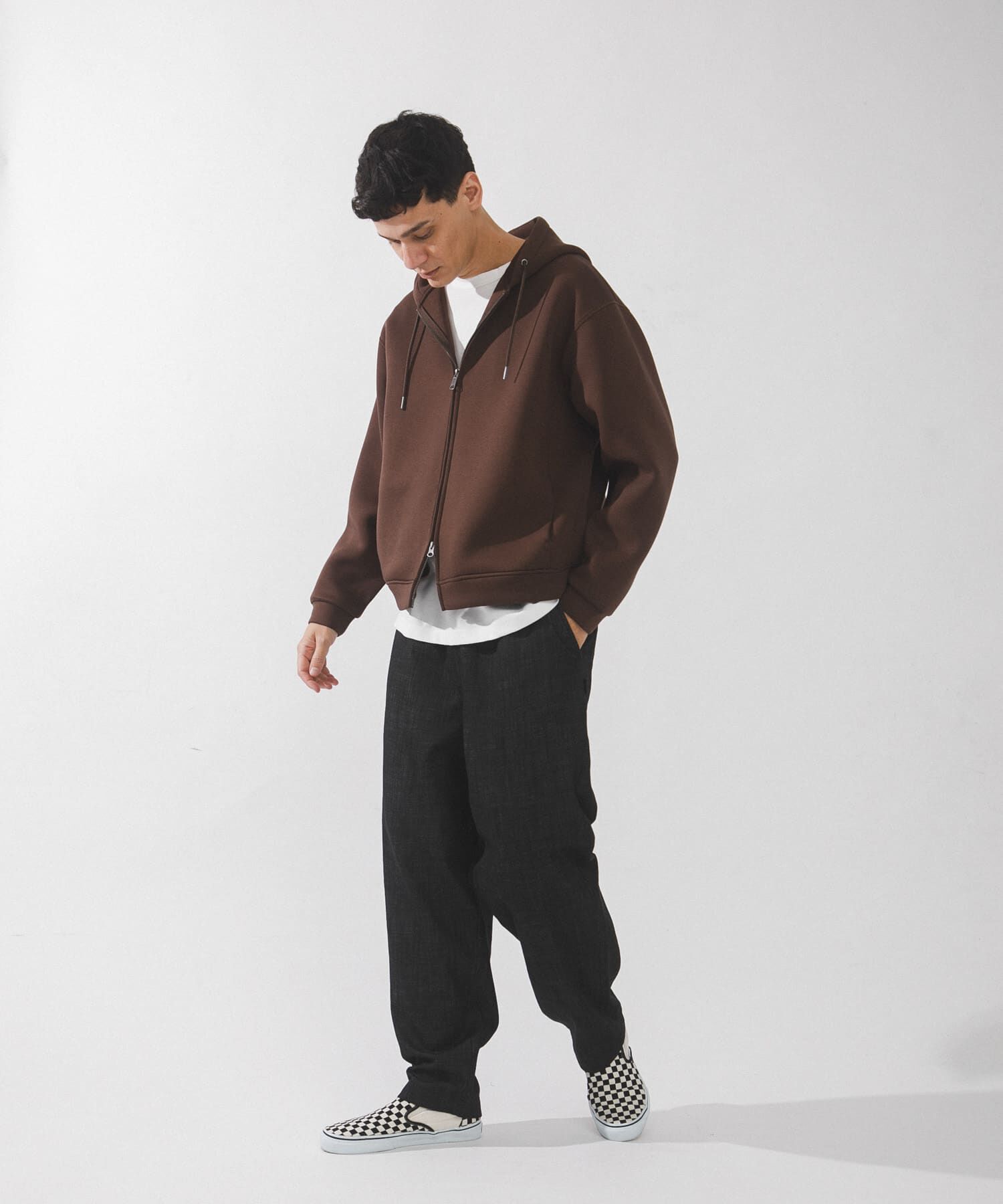 Sonny Label 「ダンボールニットジップアップフーディー」|パーカー|