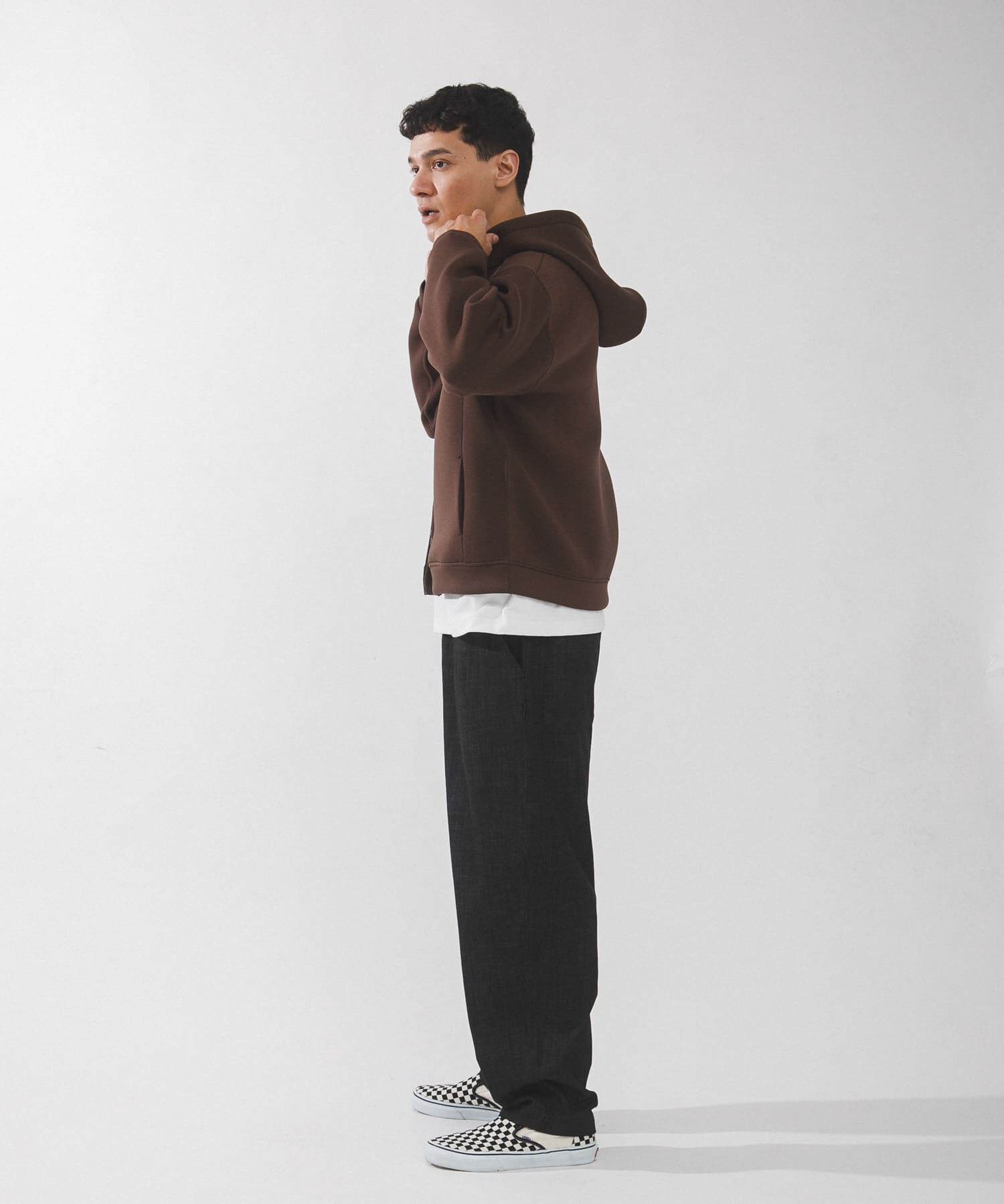 Sonny Label 「ダンボールニットジップアップフーディー」|パーカー|