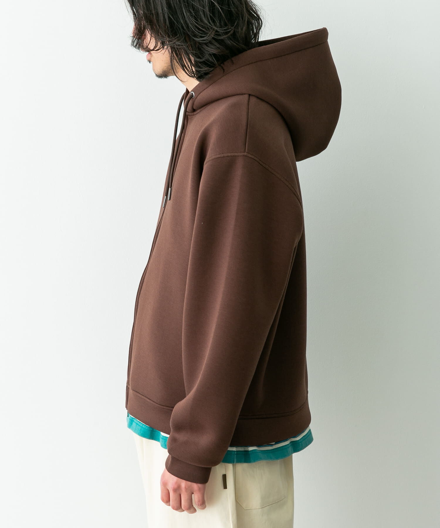 Sonny Label 「ダンボールニットジップアップフーディー」|パーカー|