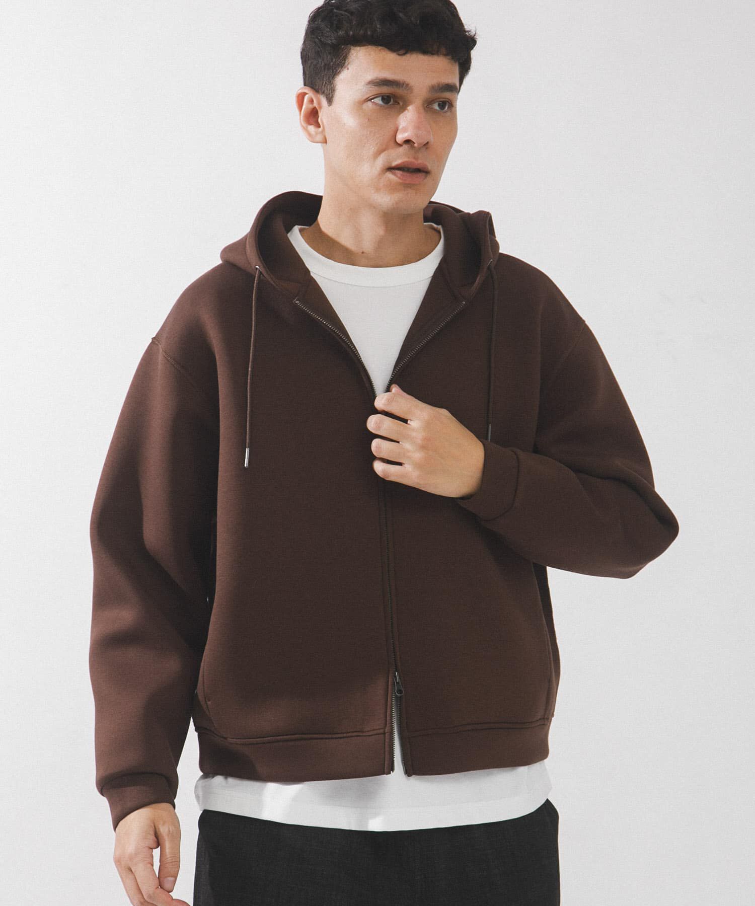 Sonny Label 「ダンボールニットジップアップフーディー」|パーカー|