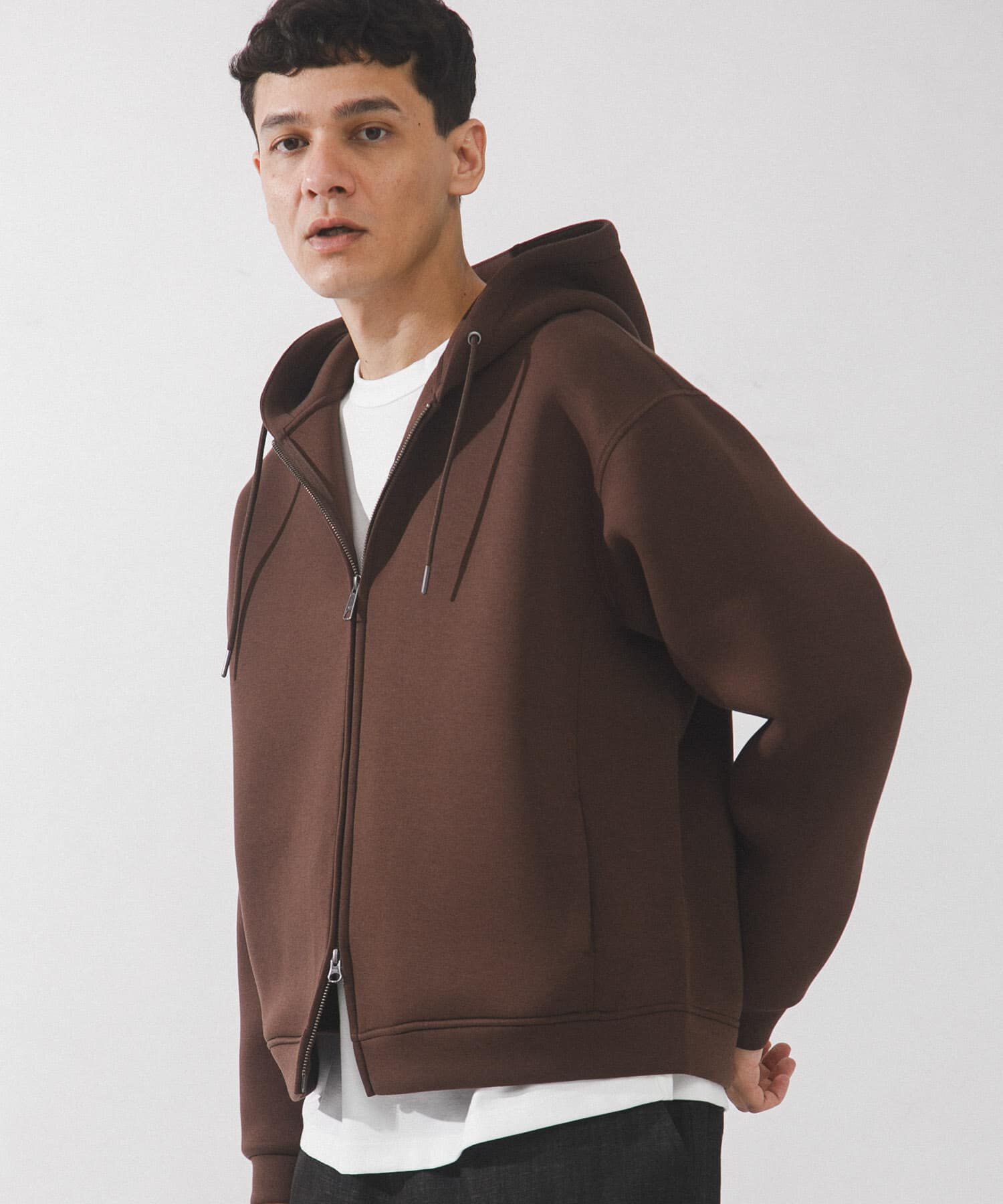 Sonny Label 「ダンボールニットジップアップフーディー」|パーカー|