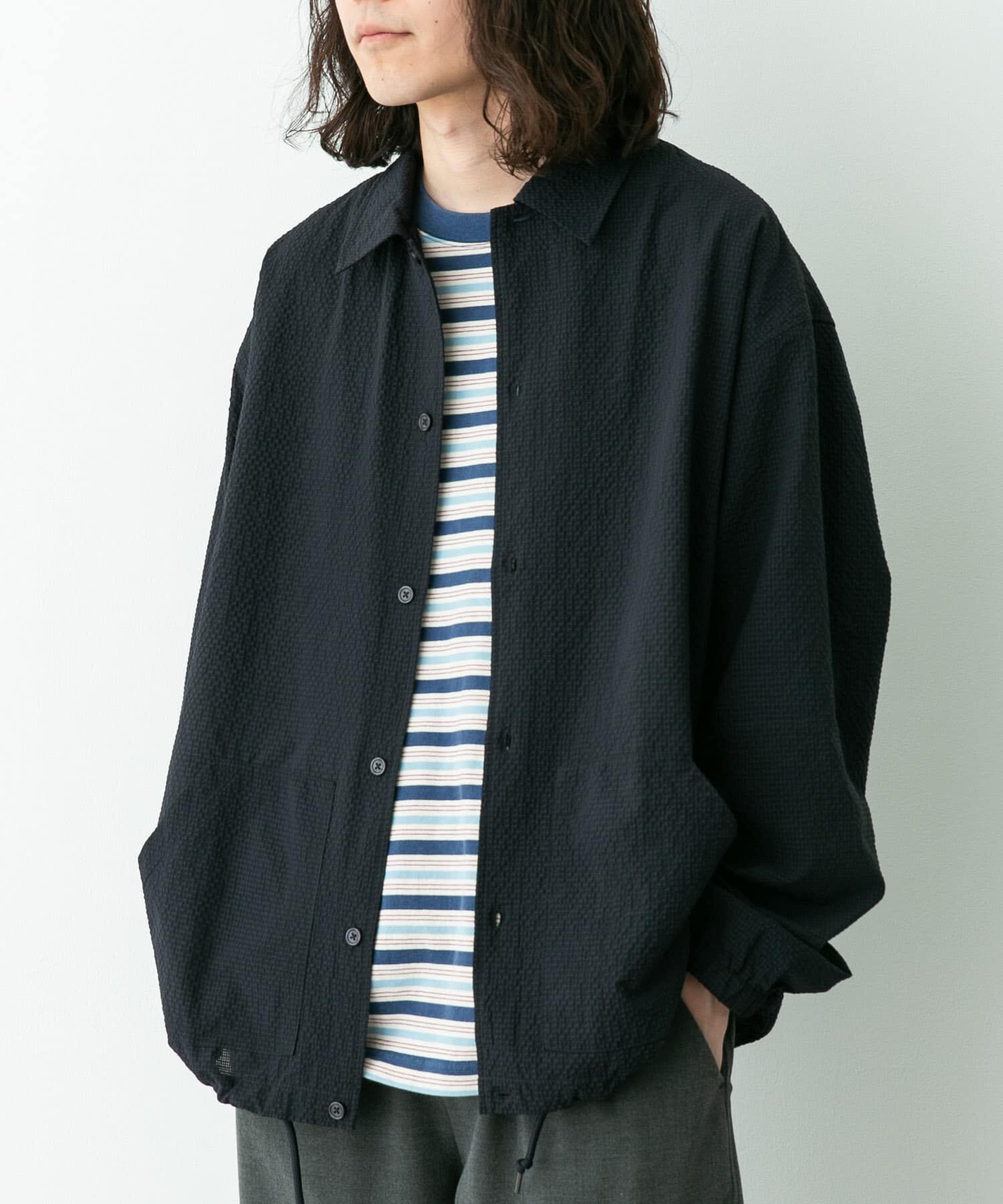 Sonny Label 「シアサッカーコーチジャケット」|ブルゾン・スタジャン|