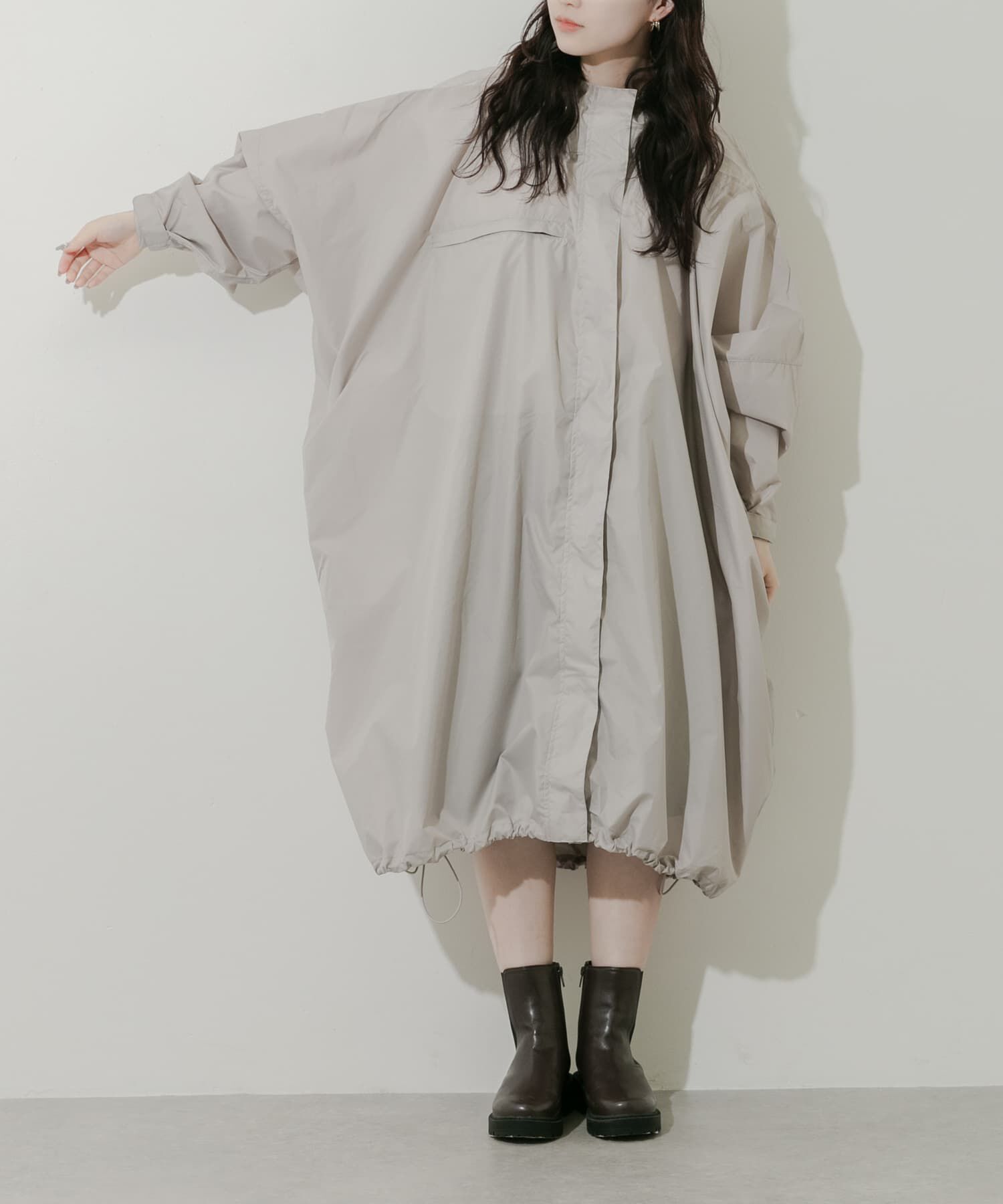 SMELLY「『WEB限定』because　Mods Poncho」|ポンチョ・ケープ|