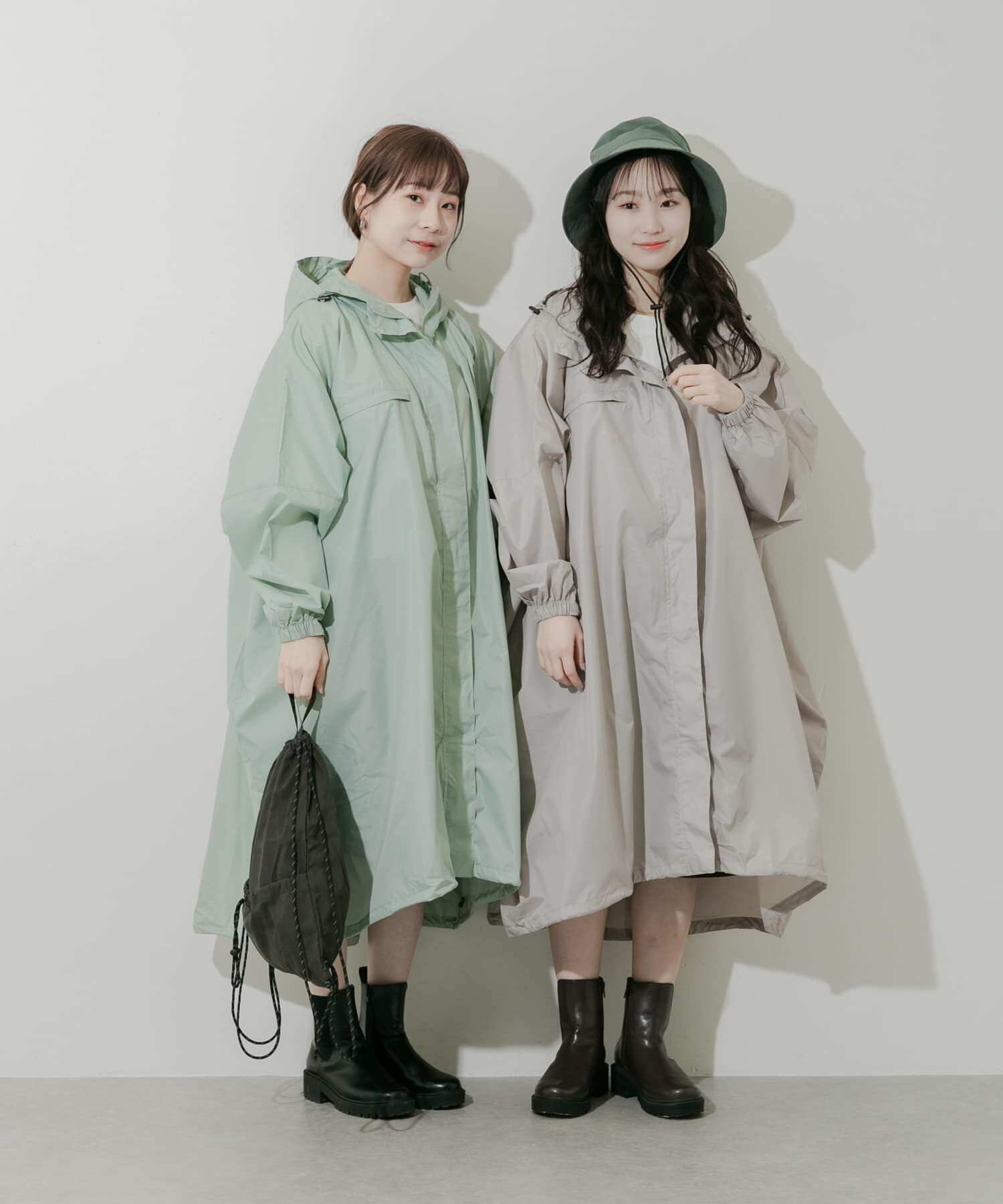 SMELLY「『WEB限定』because　Mods Poncho」|ポンチョ・ケープ|