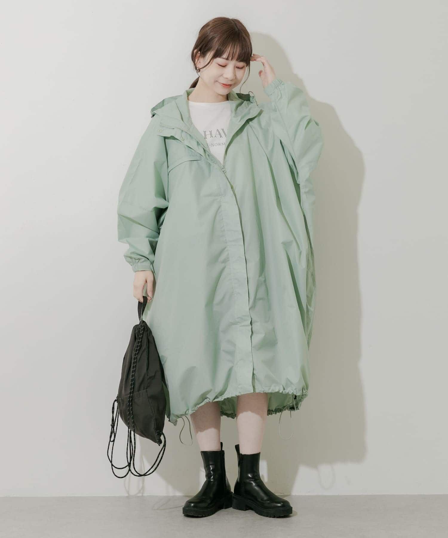 SMELLY「『WEB限定』because　Mods Poncho」|ポンチョ・ケープ|