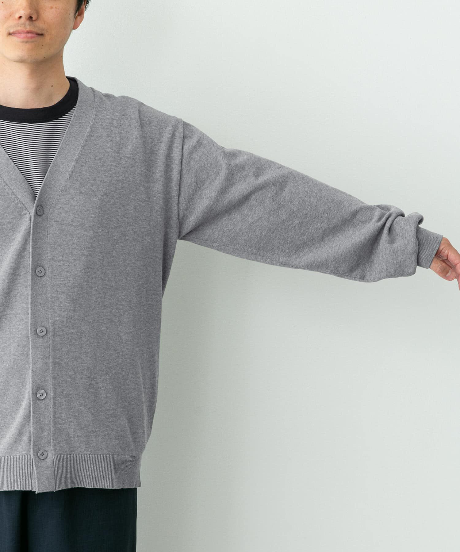 Sonny Label 「強撚コットンニットカーディガン」|カーディガン|