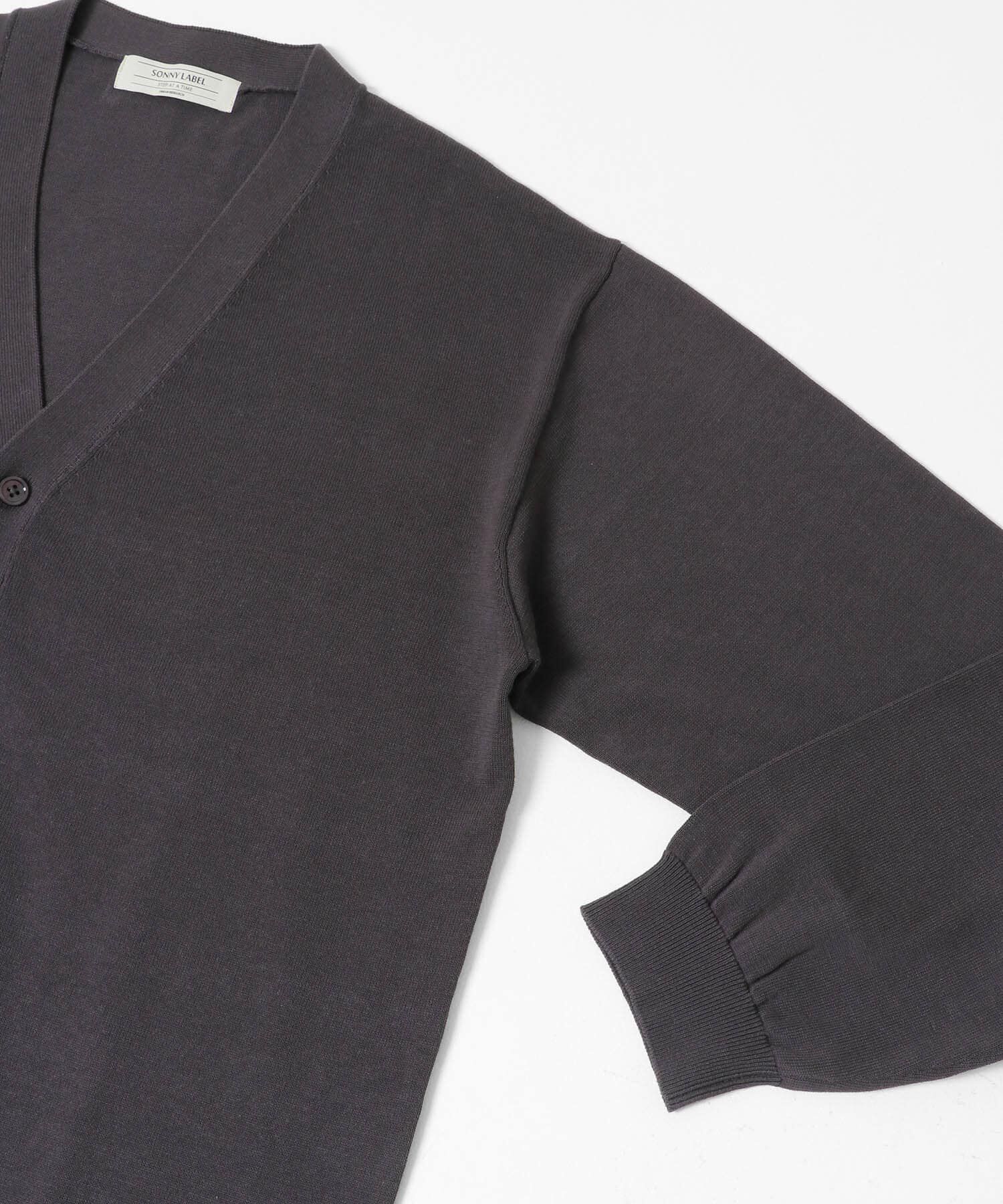 Sonny Label 「強撚コットンニットカーディガン」|カーディガン|