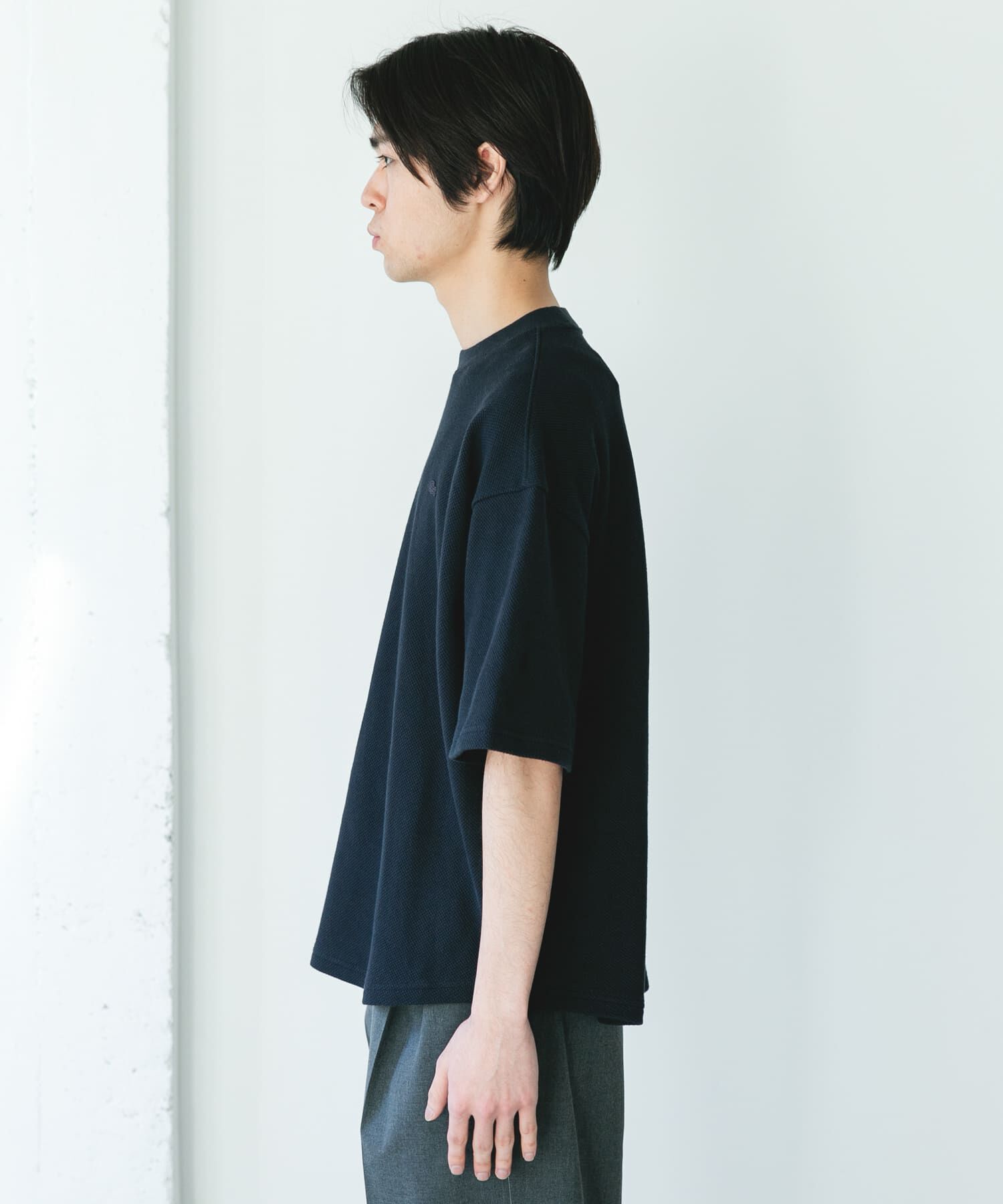 URBAN RESEARCH DOORS「『別注』LACOSTE&times;DOORS　THICK PIQUE ROUND SHORT-SLEEVE」|Tシャツ・カットソー|