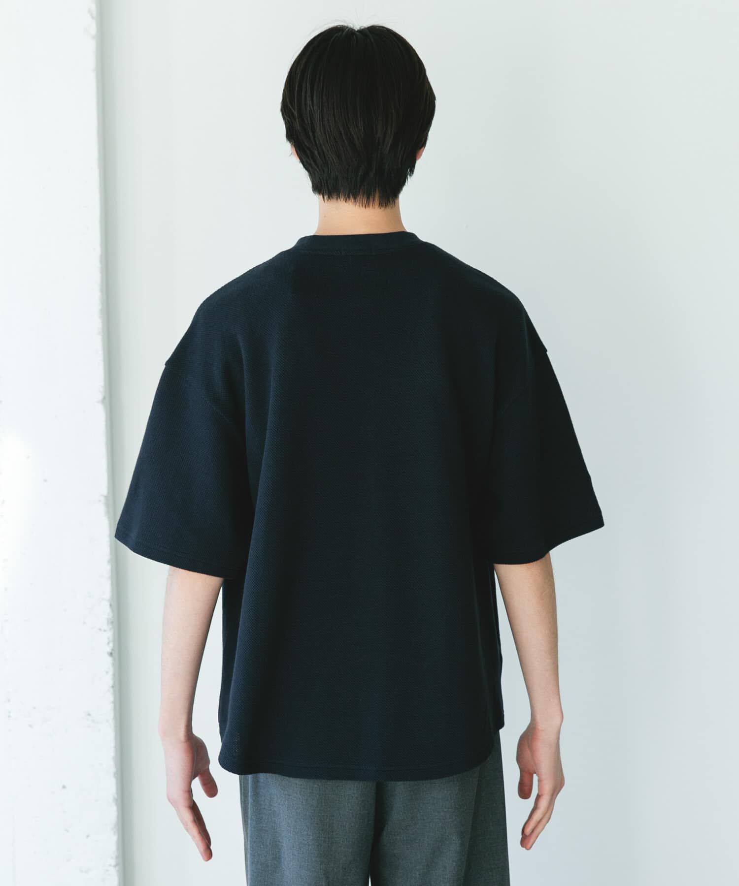 URBAN RESEARCH DOORS「『別注』LACOSTE&times;DOORS　THICK PIQUE ROUND SHORT-SLEEVE」|Tシャツ・カットソー|