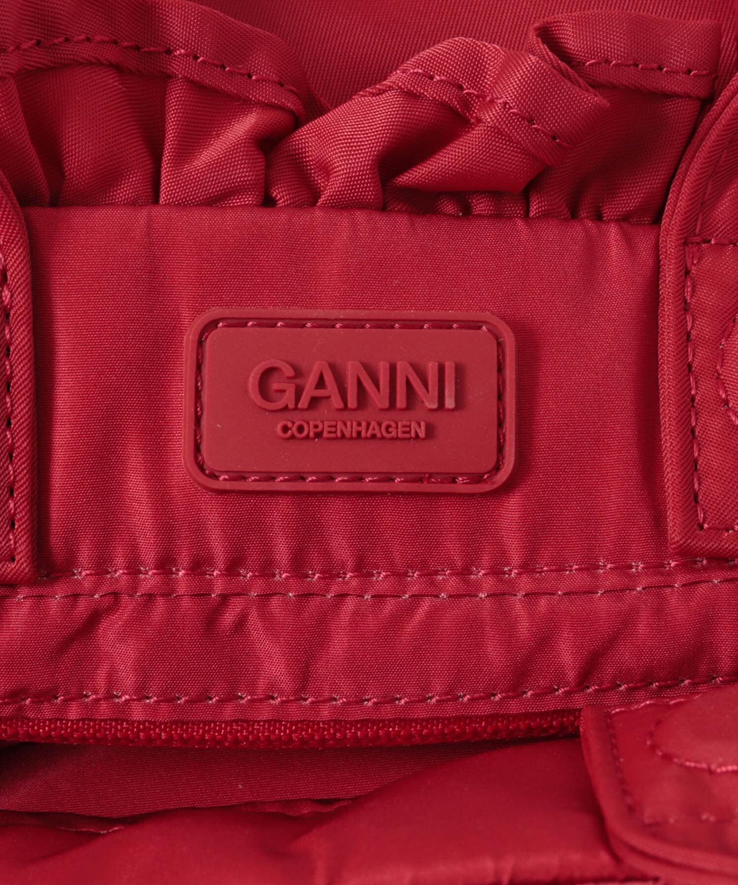 URBAN RESEARCH「GANNI　MINI SHOPPER RUFFLE」|クラッチバッグ|