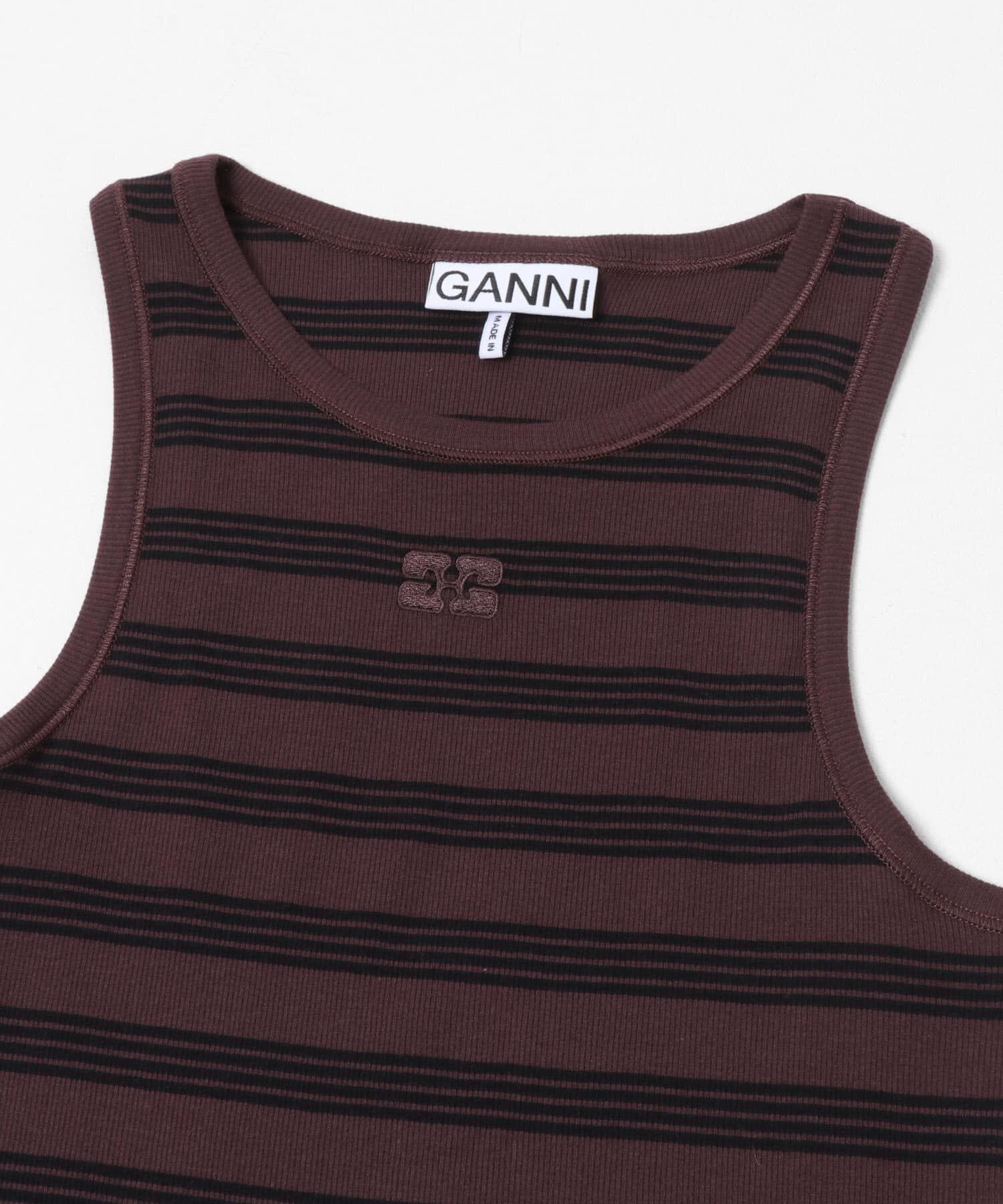 URBAN RESEARCH「GANNI　SOFT COTTON RIB TANK TOP」|タンクトップ|