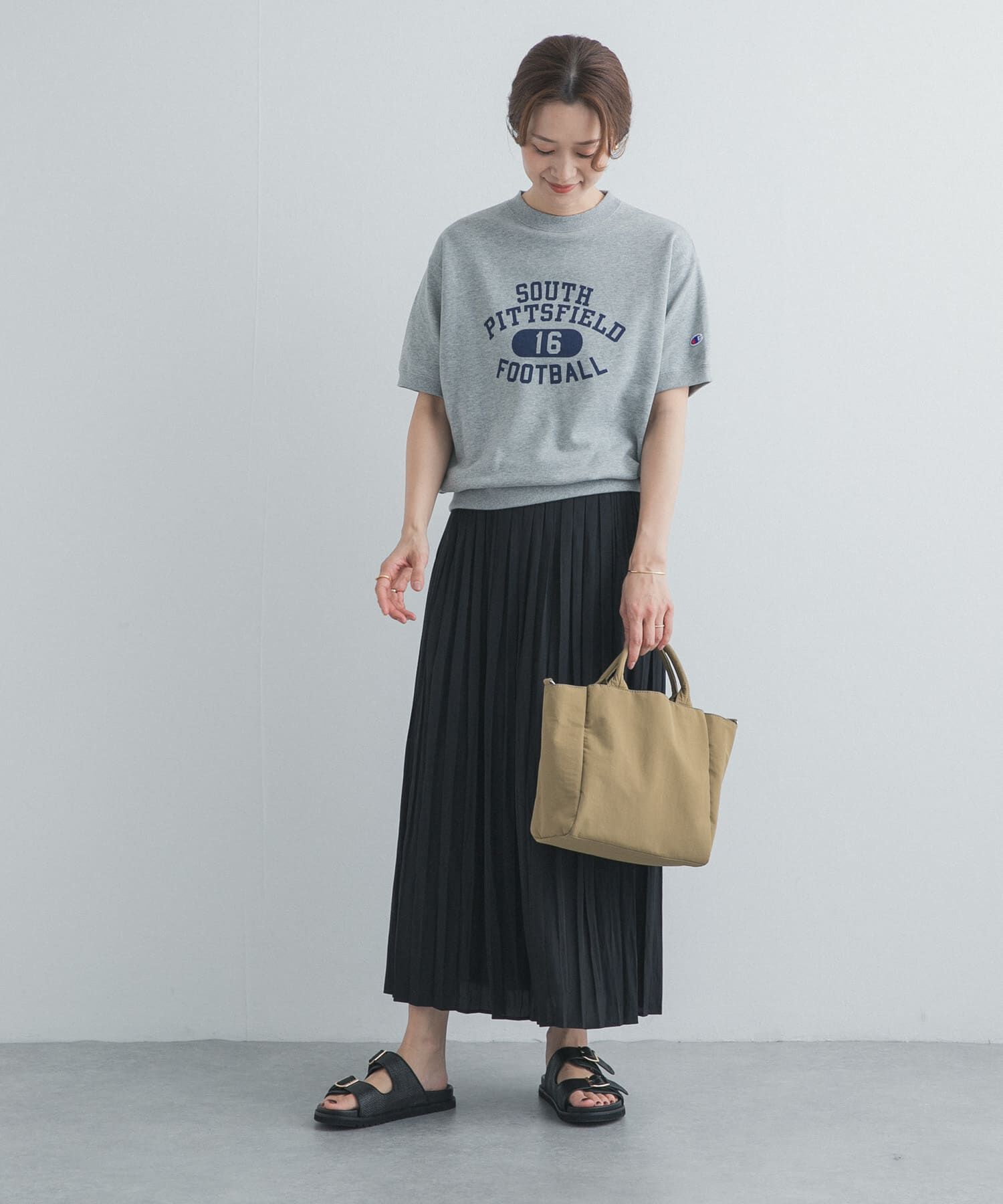 URBAN RESEARCH DOORS「ランダムプリーツスカート」|スカート|