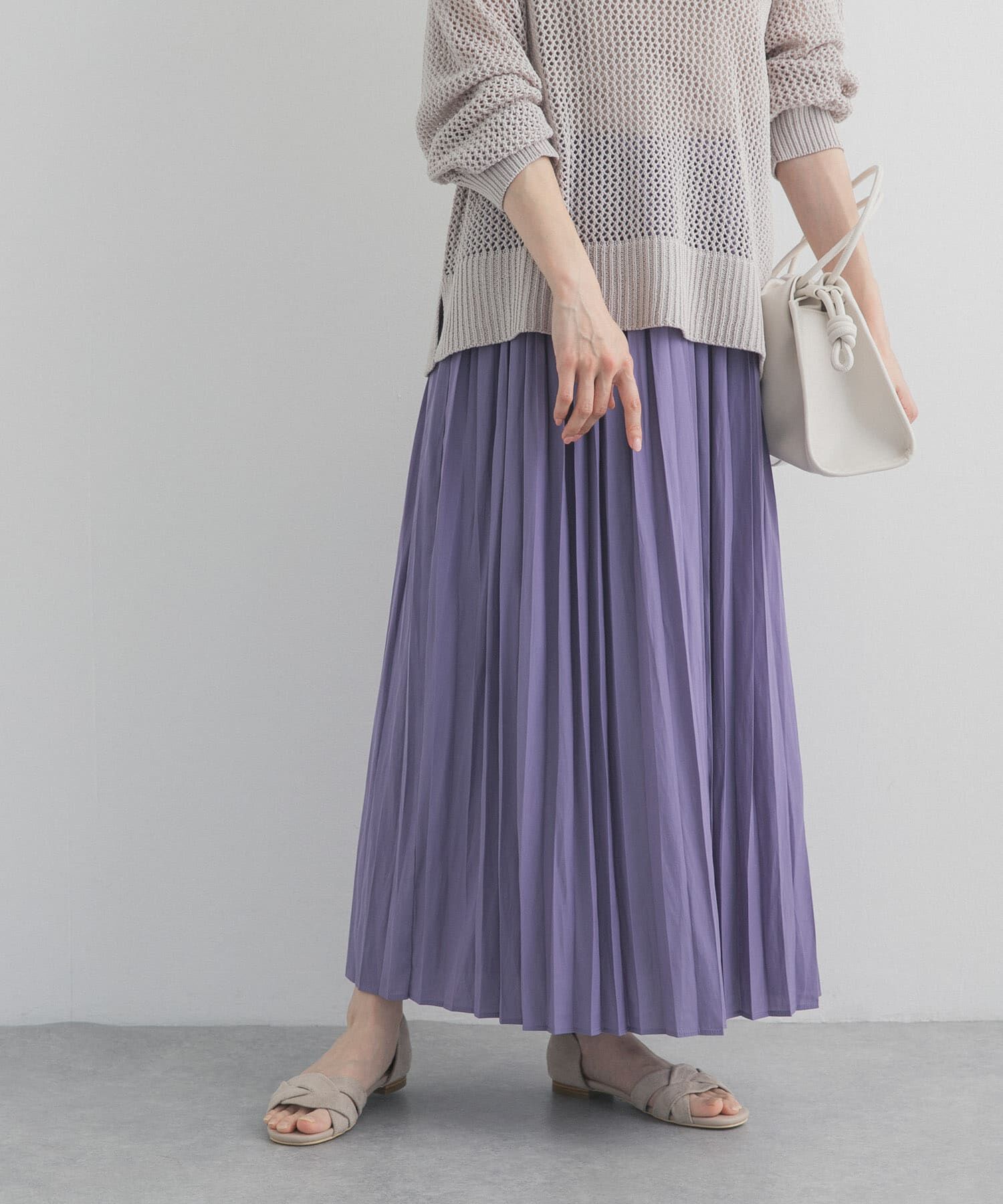 URBAN RESEARCH DOORS「ランダムプリーツスカート」|スカート|