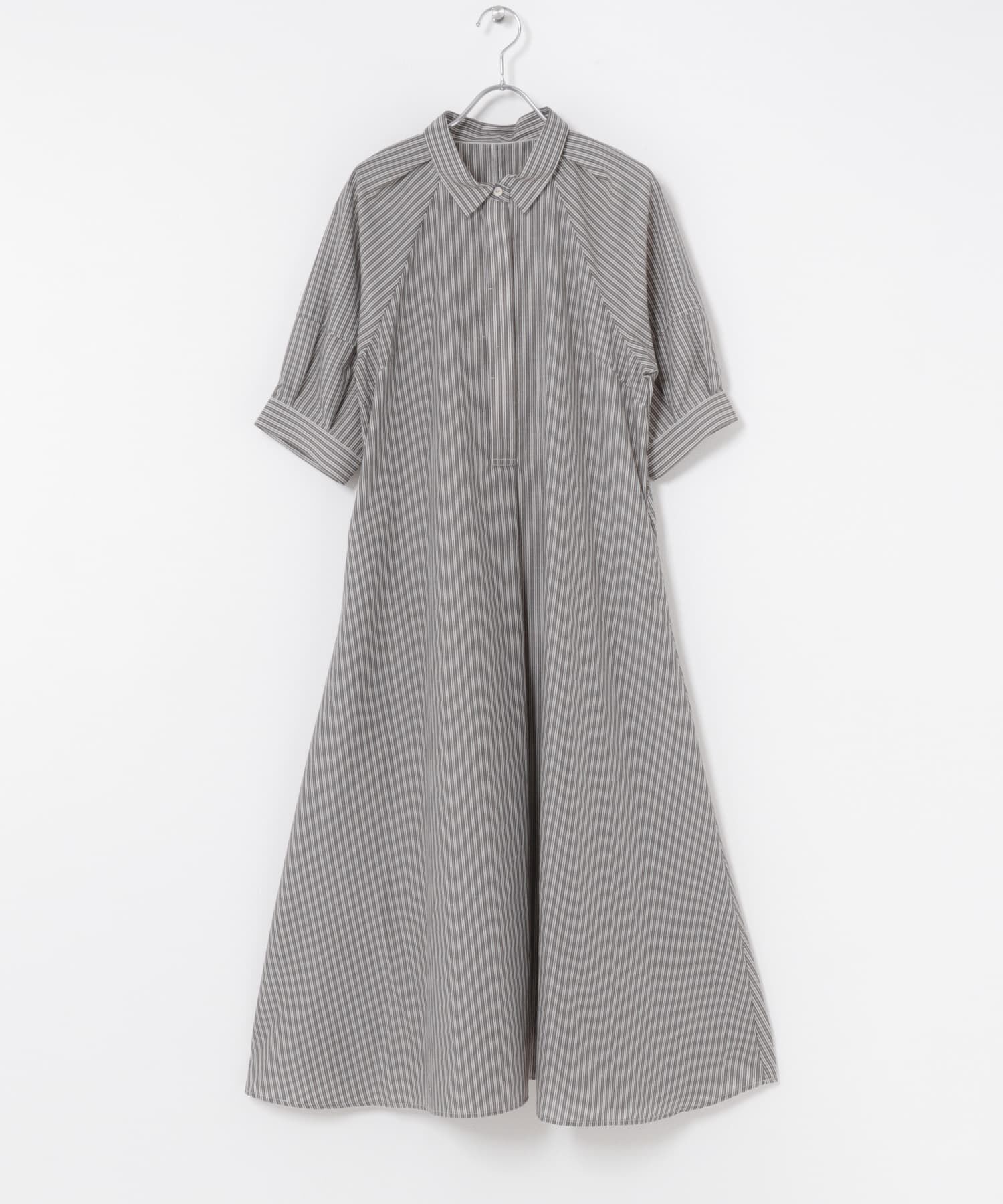 URBAN RESEARCH ROSSO「『WEB限定』『UR TECH Smart Linen Touch』イージーリネンシャツワンピース」|ワンピース|