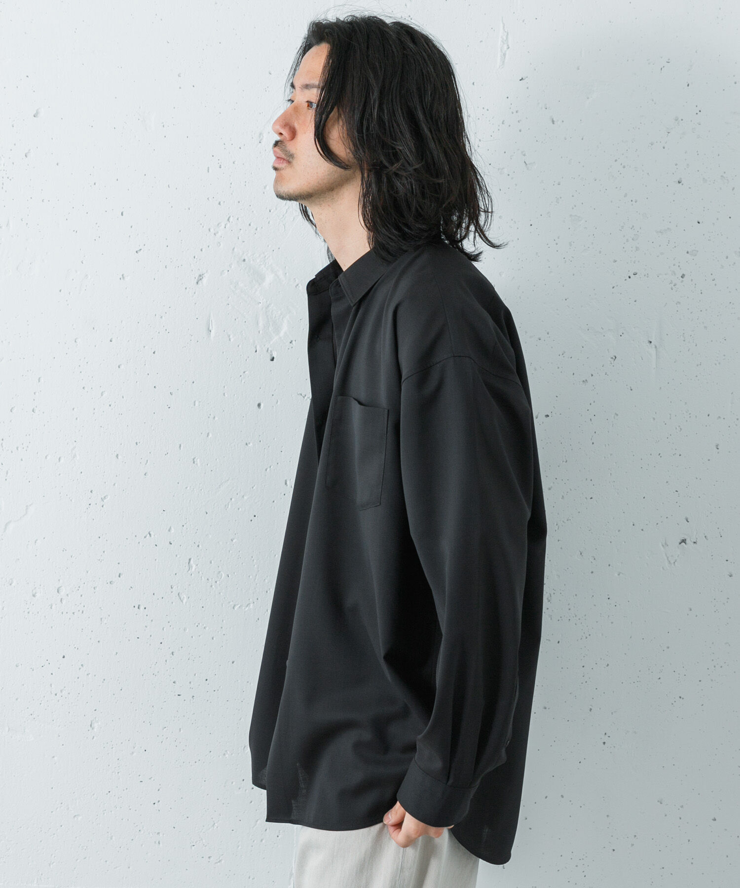 URBAN RESEARCH「WASHABLE WOOL OVER SHIRTS」|シャツ・ブラウス|