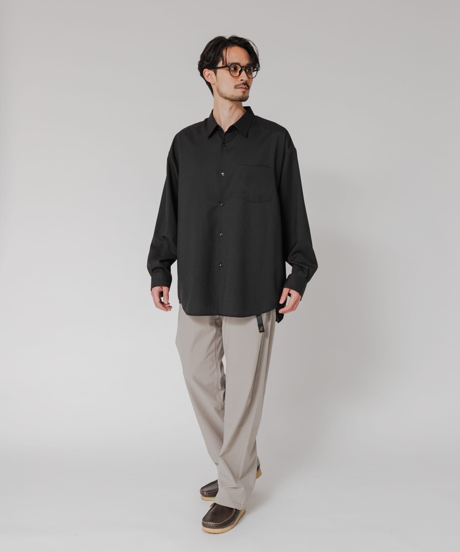 URBAN RESEARCH「WASHABLE WOOL OVER SHIRTS」|シャツ・ブラウス|
