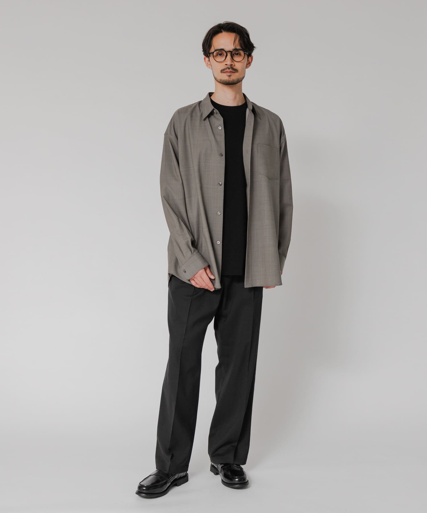 URBAN RESEARCH「WASHABLE WOOL OVER SHIRTS」|シャツ・ブラウス|