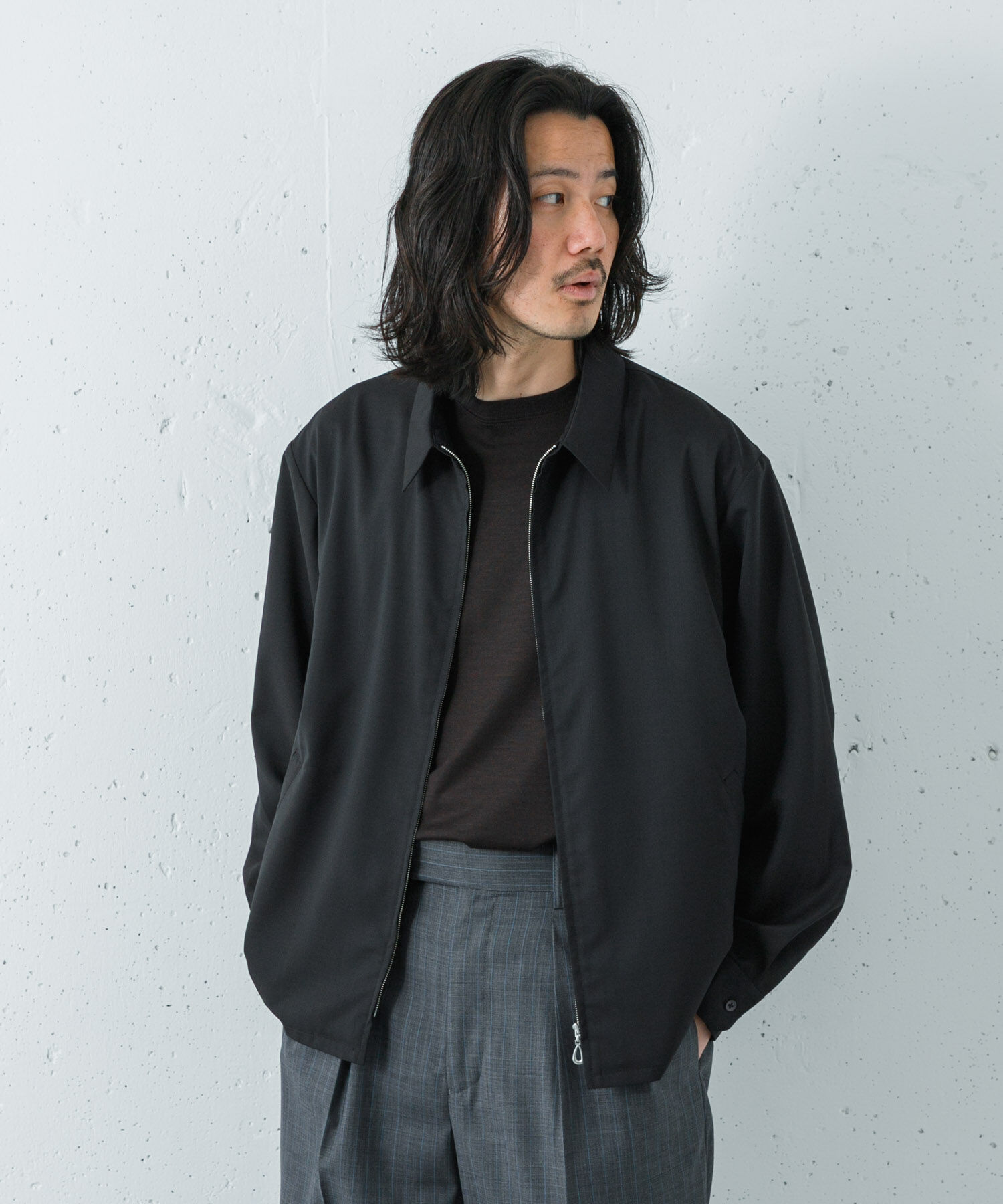 URBAN RESEARCH「WASHABLE WOOL SPORTS JACKET」|ブルゾン・スタジャン|
